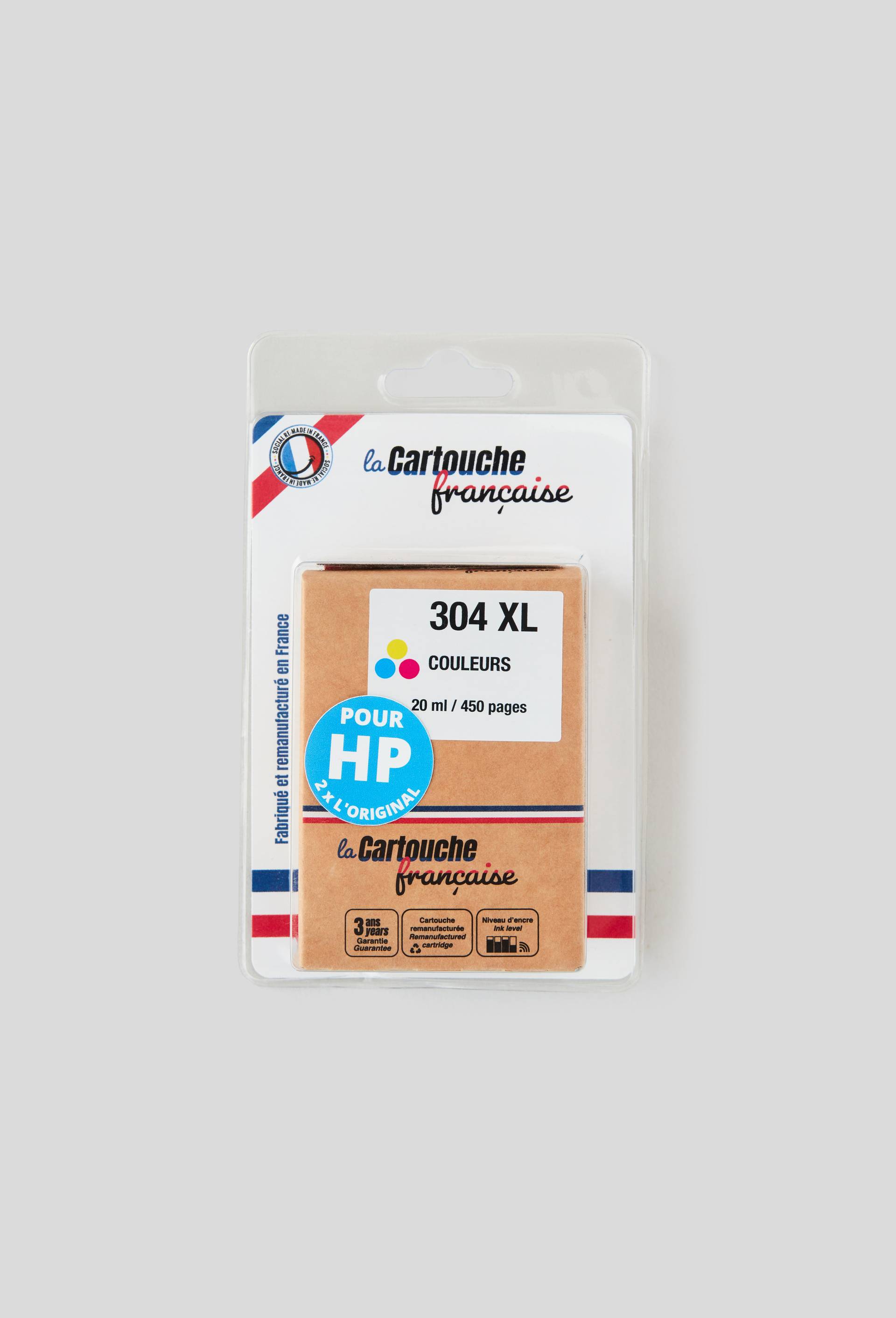 HP 304XL cartouche&nbsp;d encre&nbsp;couleur, , large image number 0