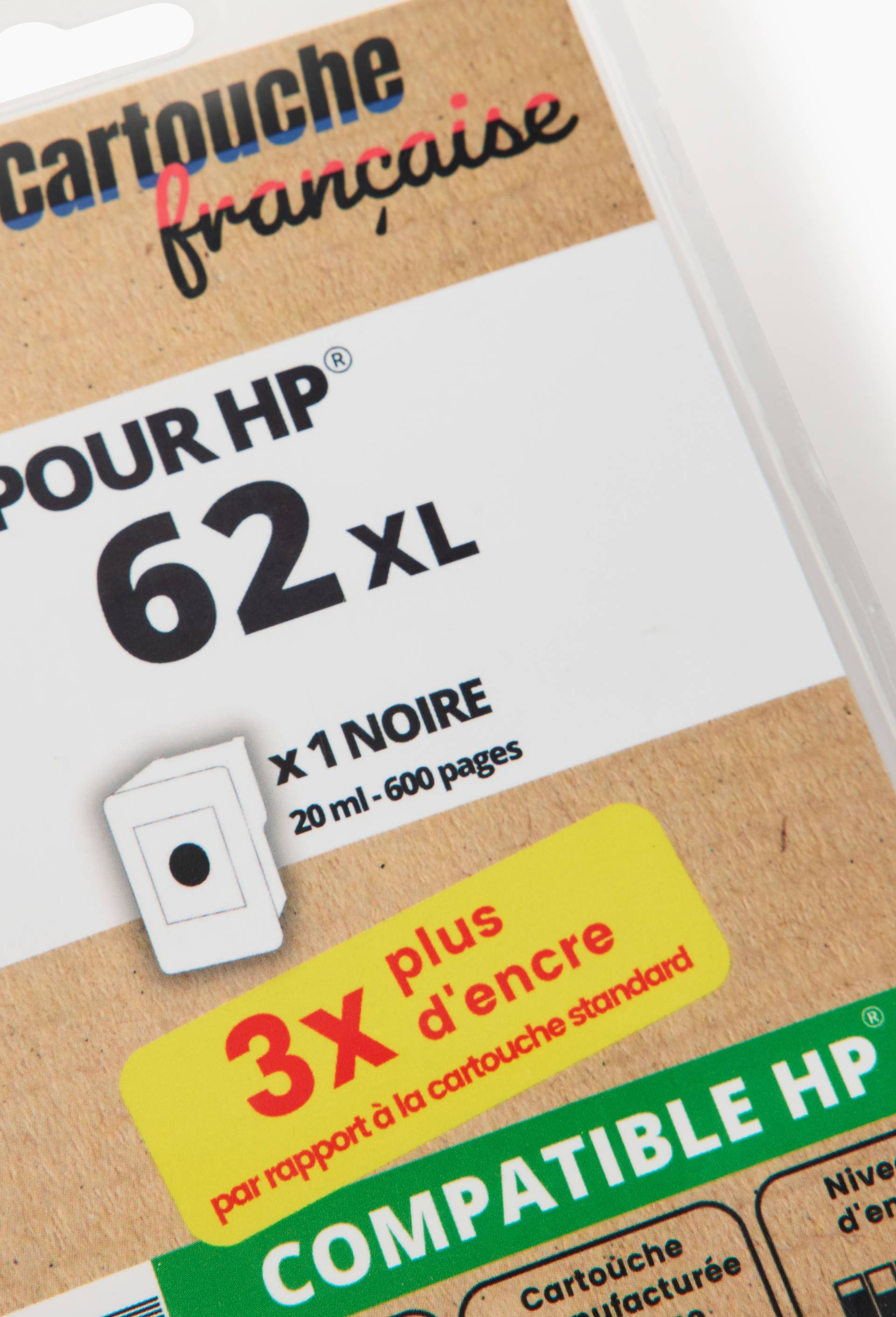 HP 62XL cartouche d encre noire, , large image number 1.0