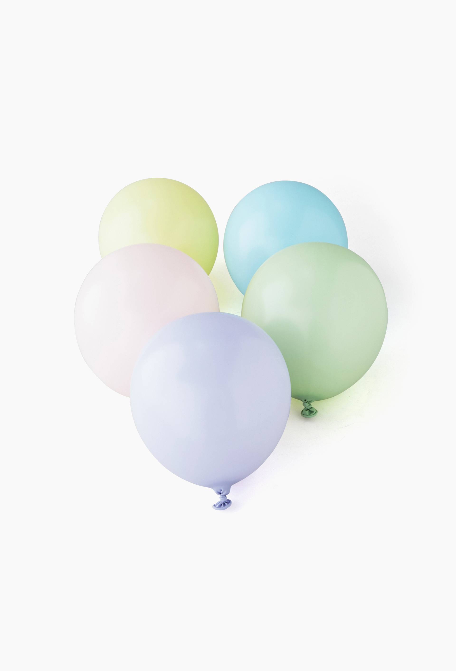Ballons d'anniversaire pastel, , large image number 0.0