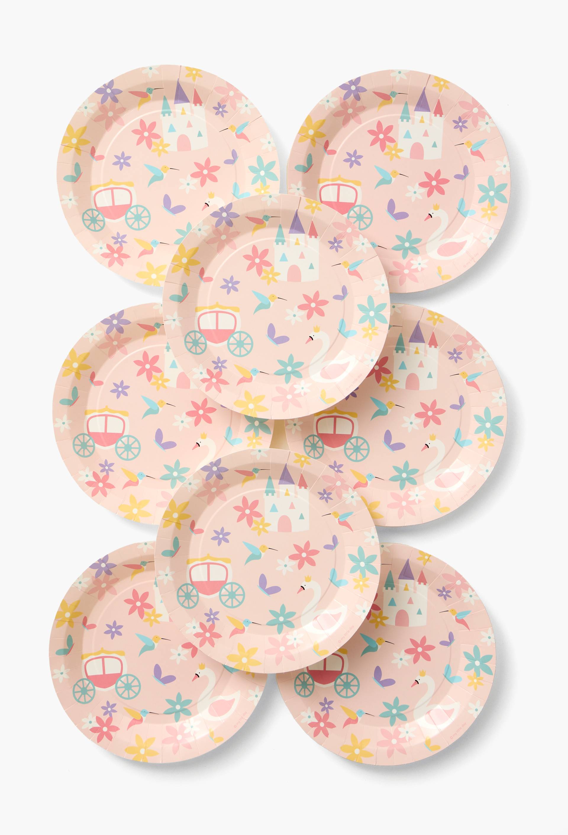 8 assiettes princesse, , large image number 0.0