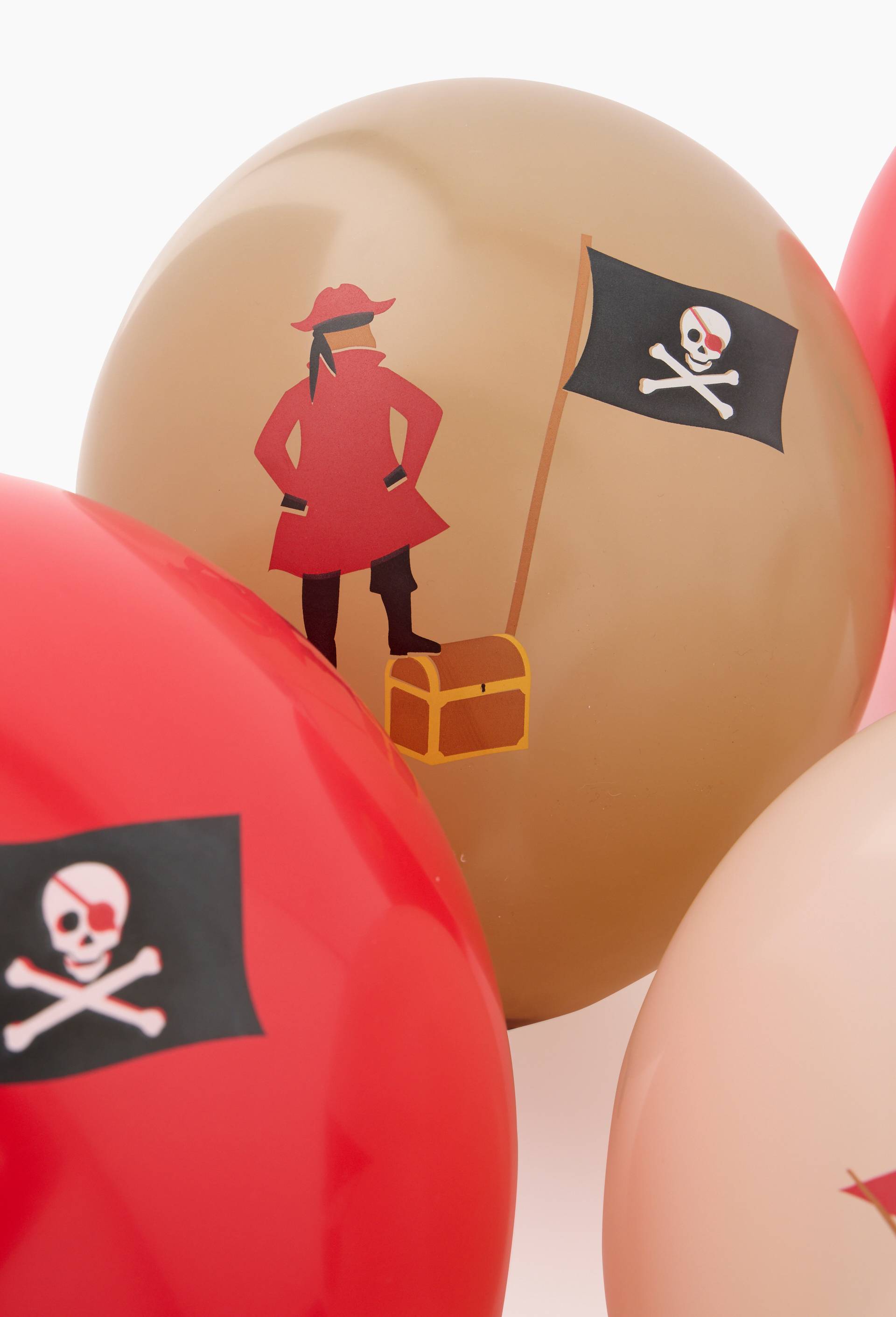 5 ballons pirate, , large image number 1