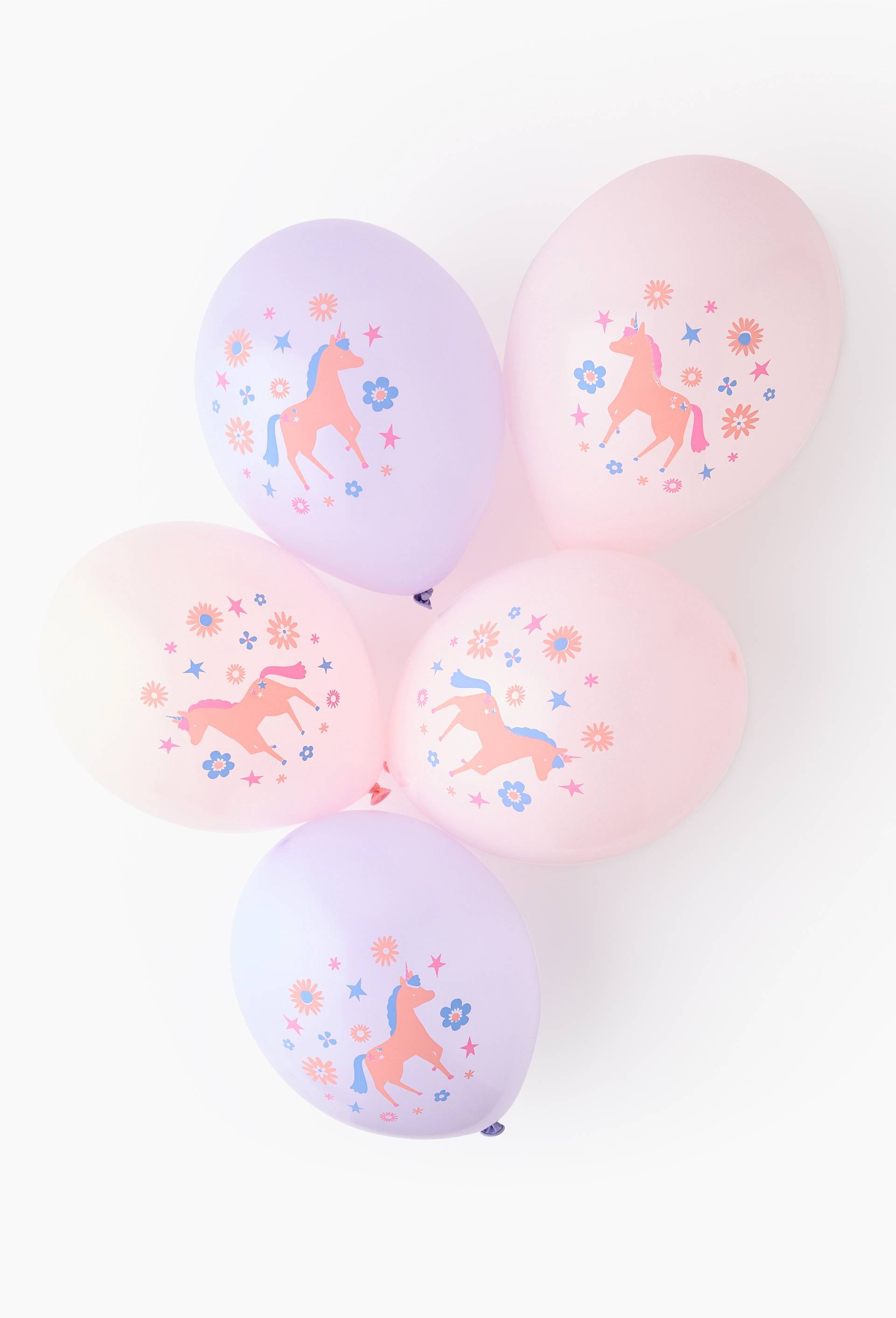 5 BALLONS LICORNE FEERIQUE, , large image number 0