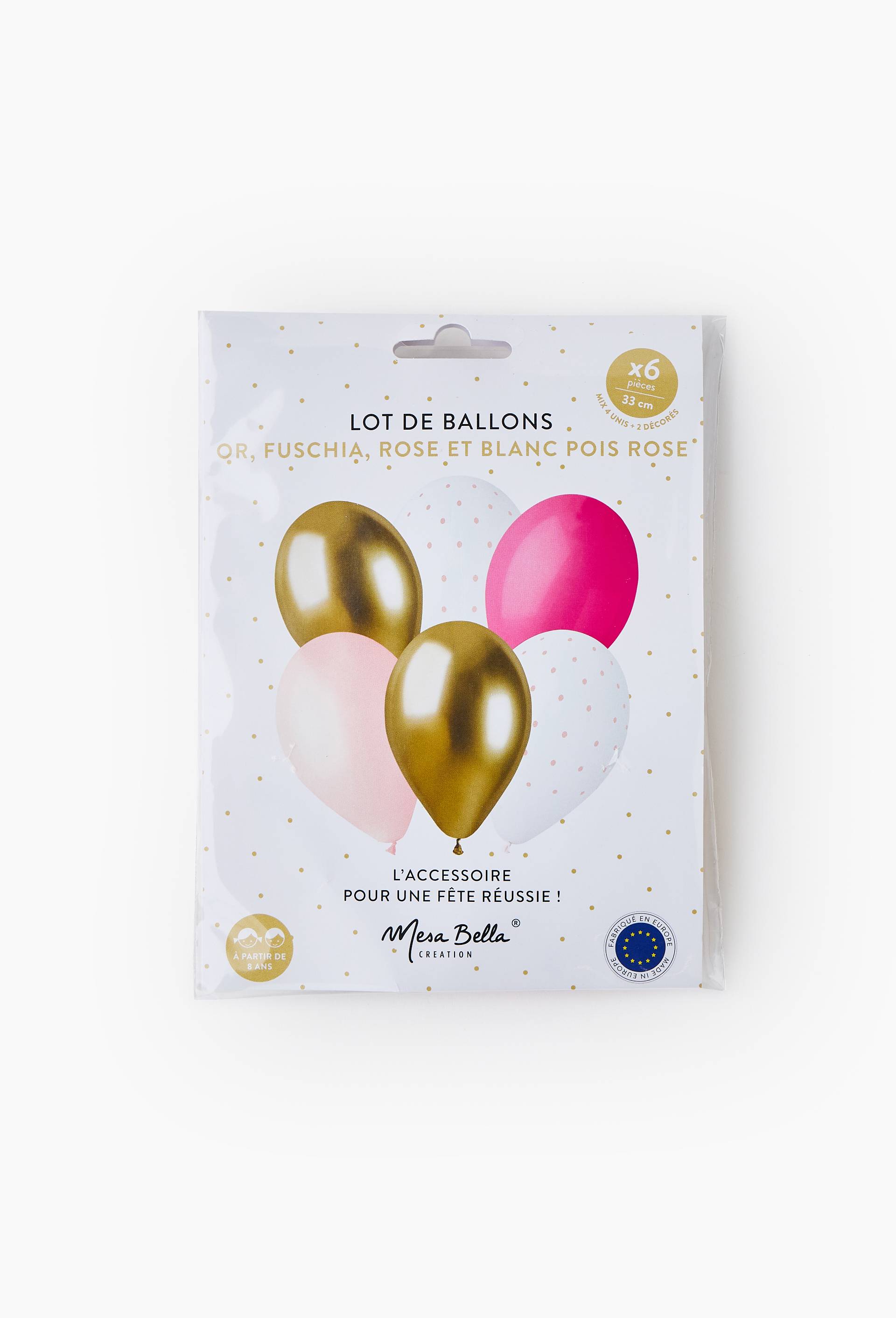 6 Ballons en latex 33cm Licorne, , large image number 1