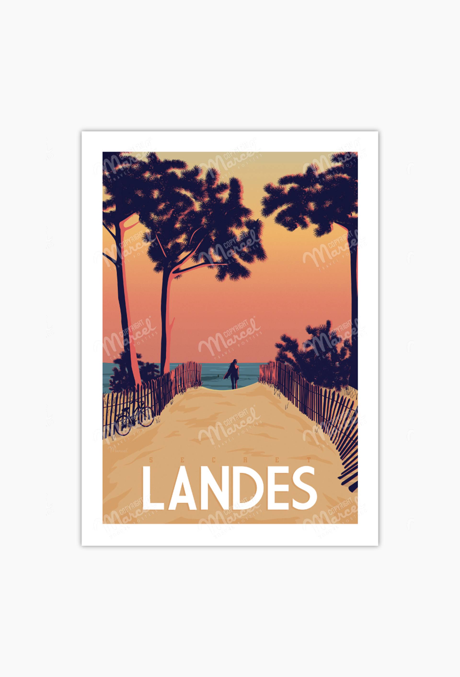 Affiches, 30x40cm - SECRET LANDES, , large image number 0