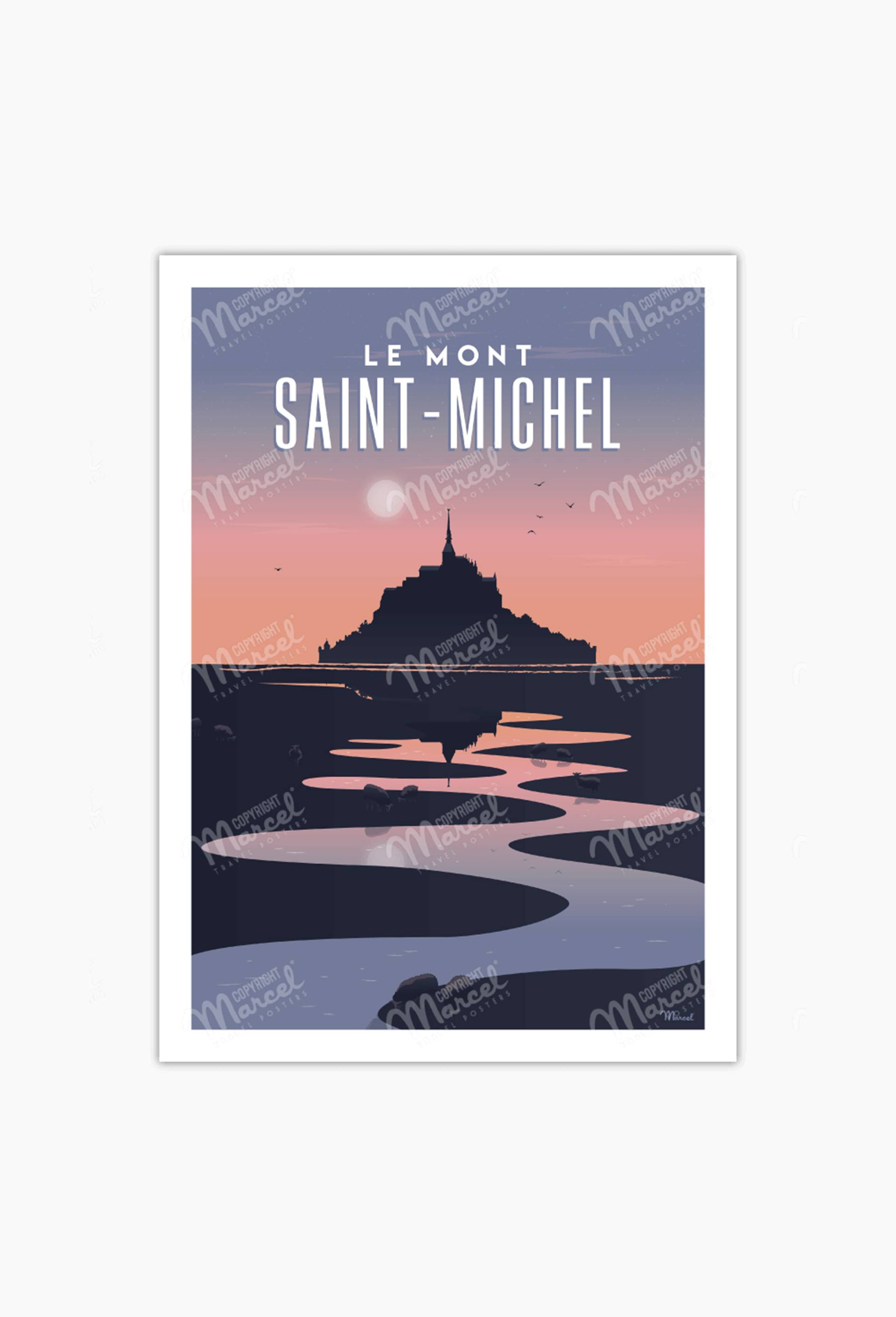 Affiches, 30x40cm - MONT SAINT MICHEL, , large image number 0