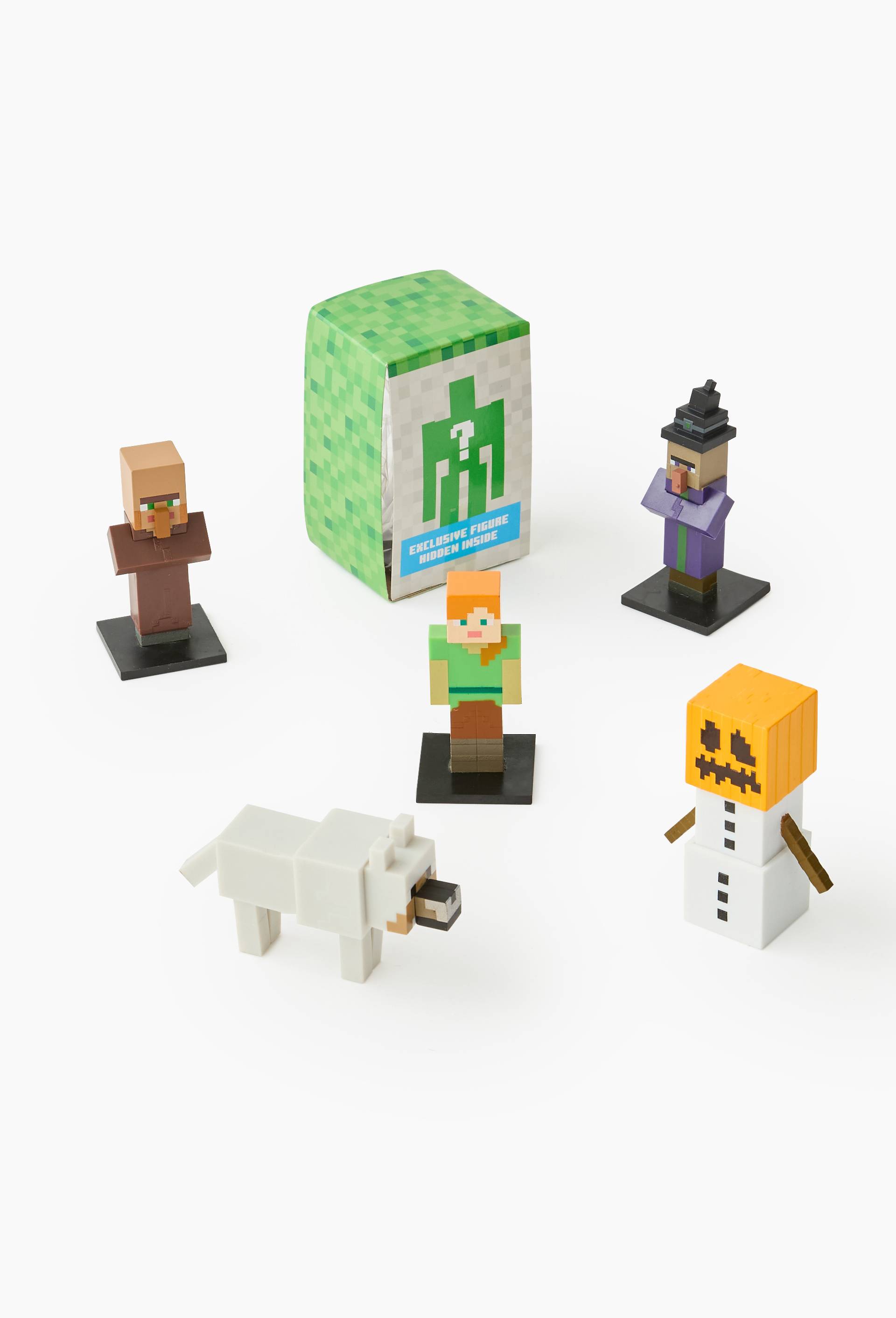 Pack de 6 figurines Minecraft, , large image number 0.0