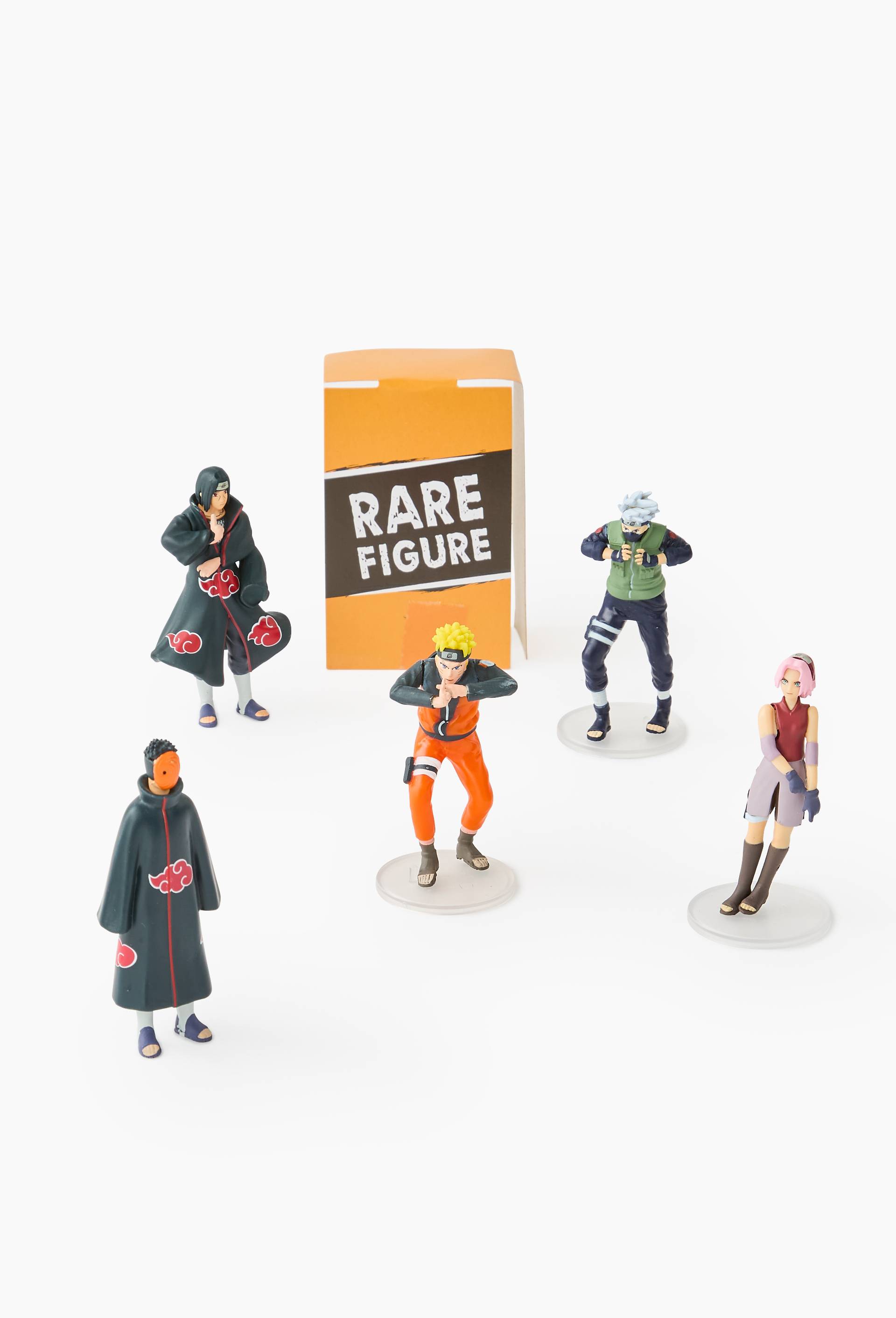 Naruto shippuden - pack de 6 figurines 6 cm a collectionne, , large image number 0.0