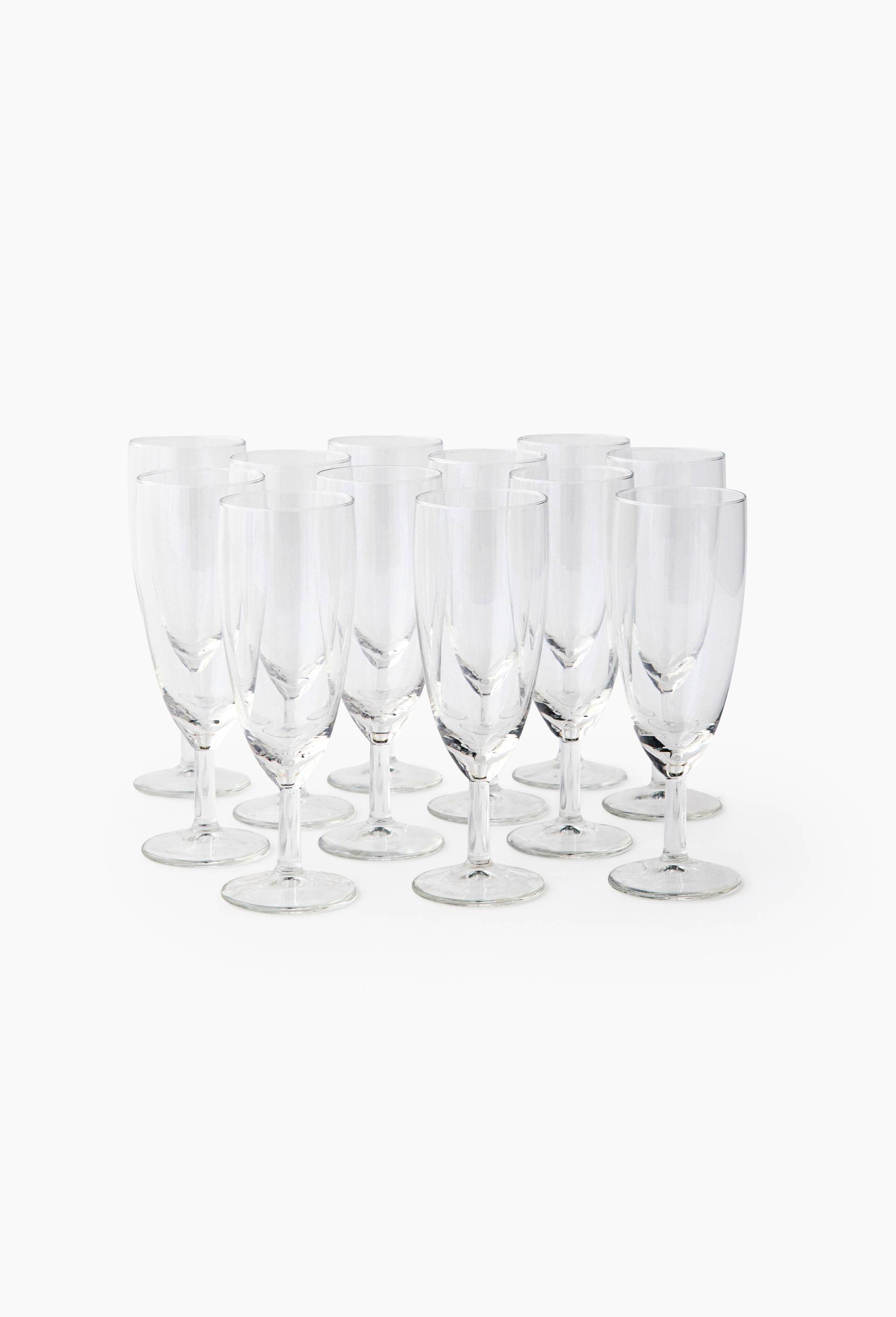12 fl&ucirc;tes r&eacute;utilisables, 15cl, en verre, , large image number 0.0
