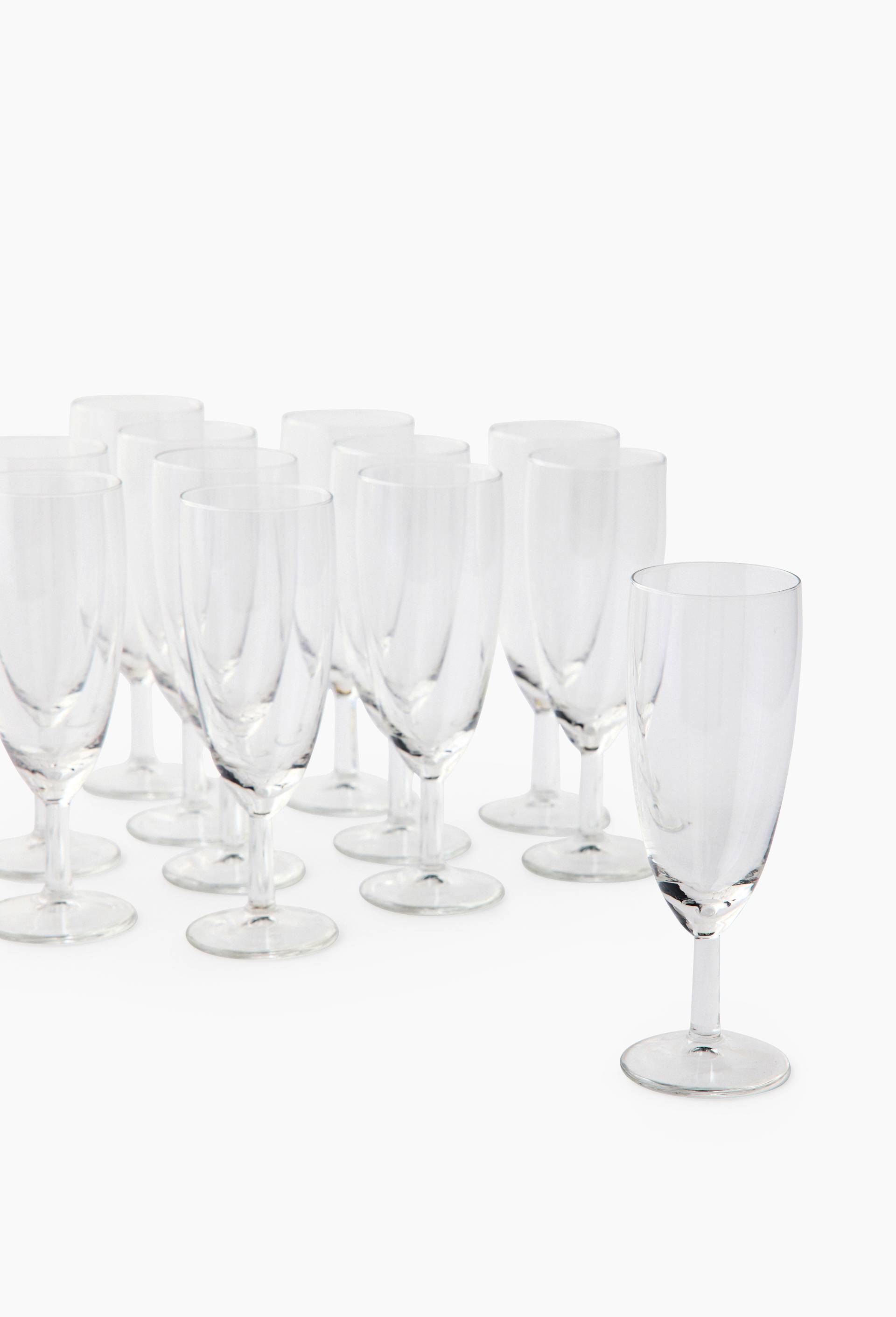 12 fl&ucirc;tes r&eacute;utilisables, 15cl, en verre, , large image number 1.0