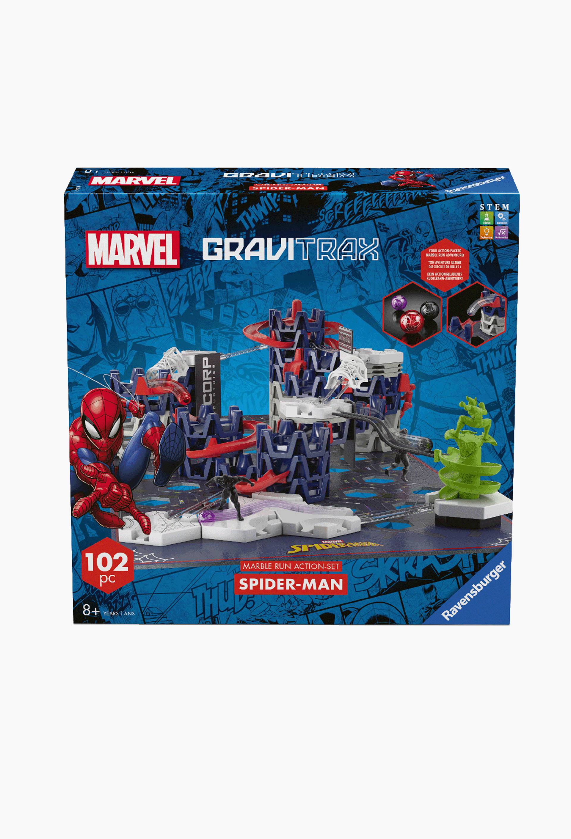 Circuit de billes - GraviTrax Action Set M - Spider-Man, , large image number 0.0