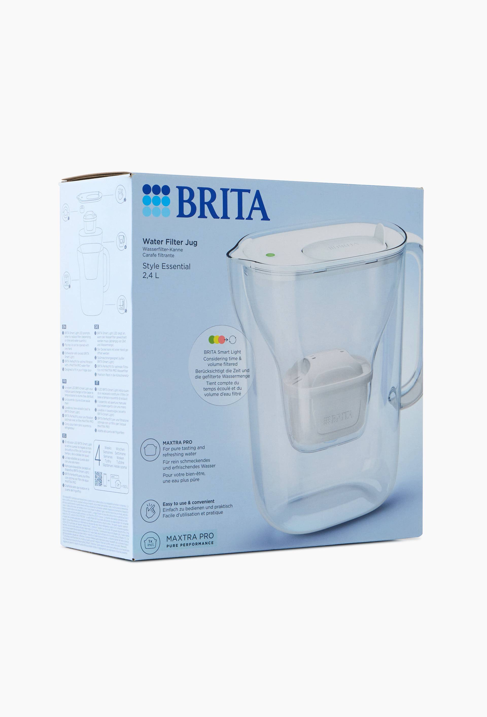 Carafe filtrante, 2,4L, gamme Style Essential, , large image number 2.0