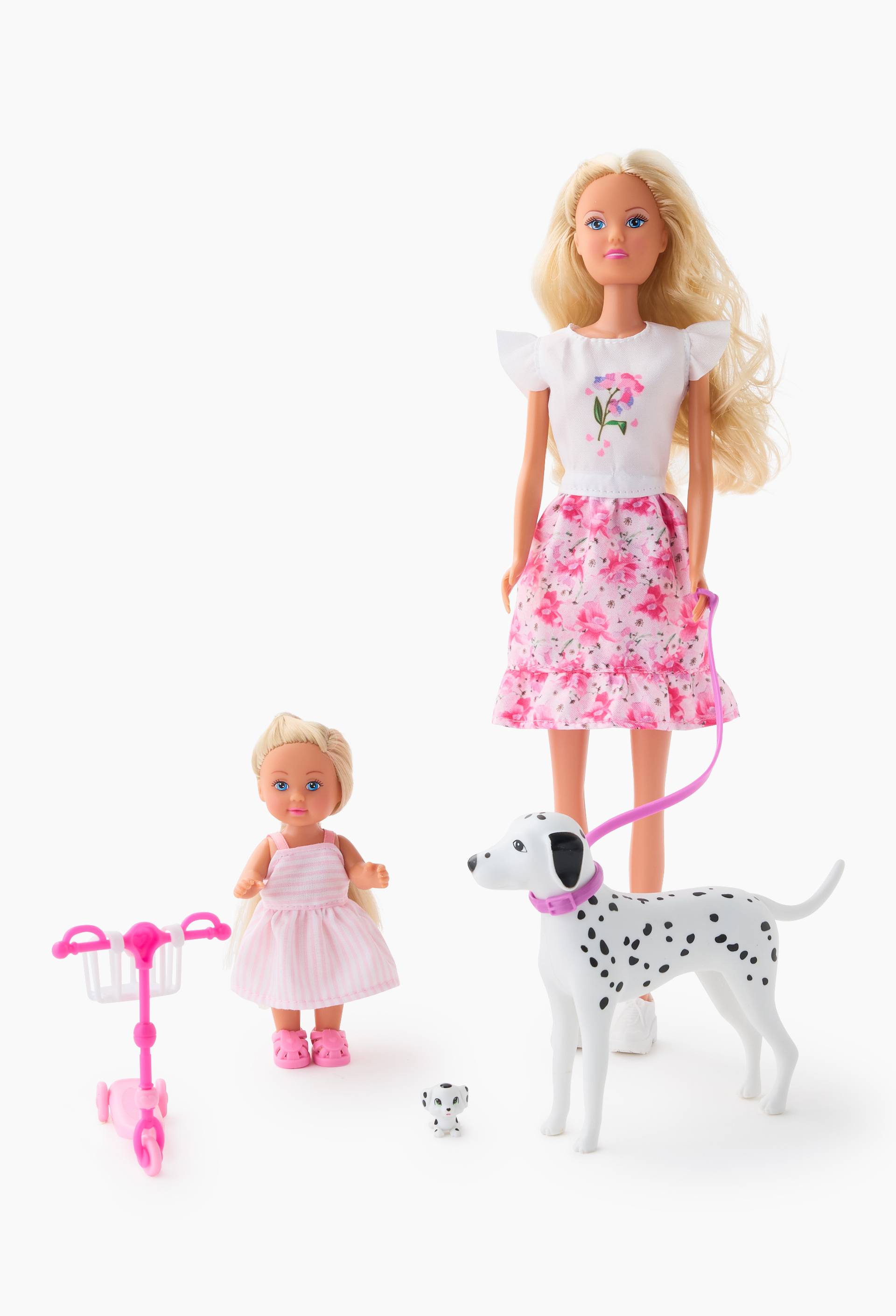 Steffi love et son dalmatien, , large image number 0