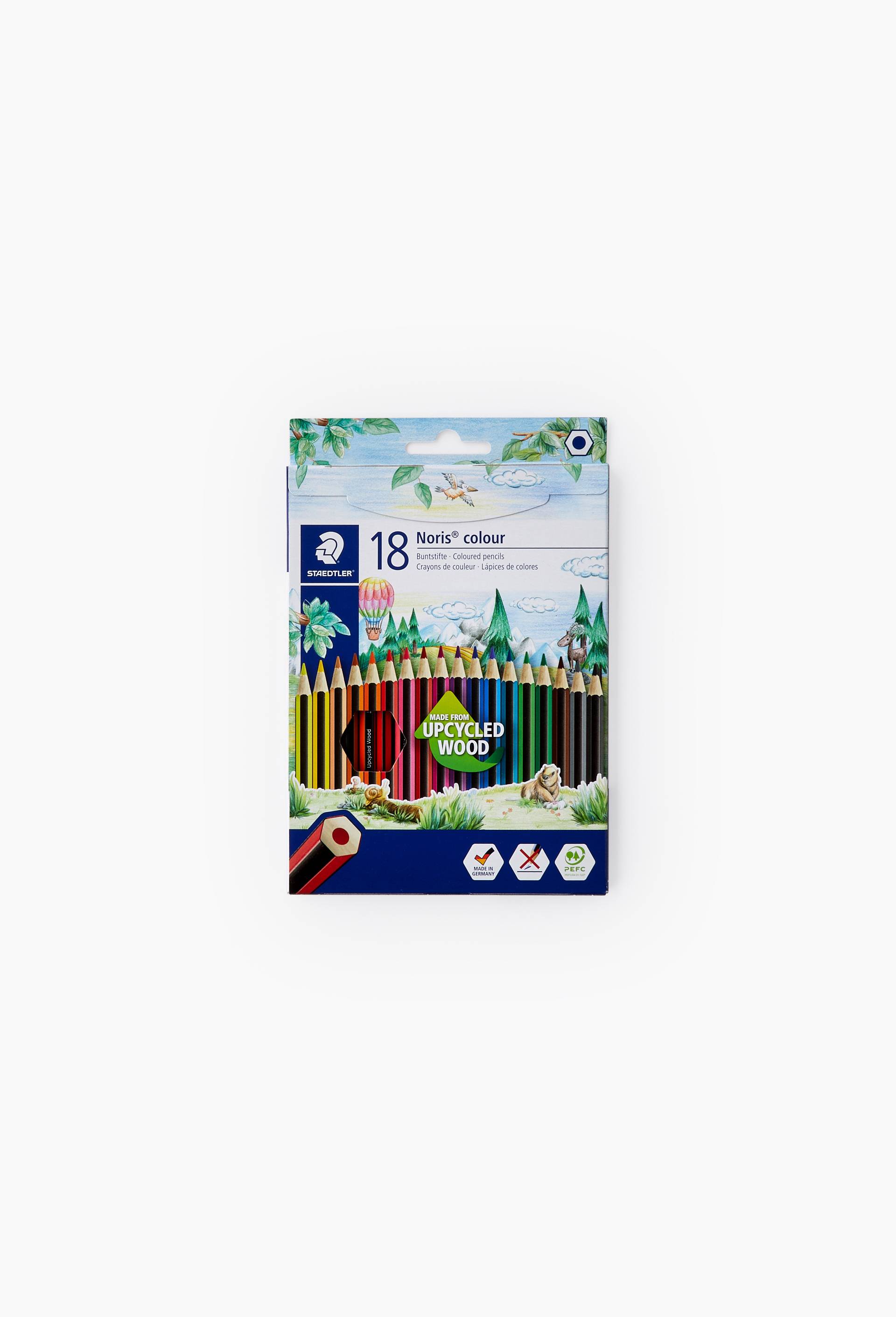 18 crayons de couleurs Noris Colour 182, , large image number 0