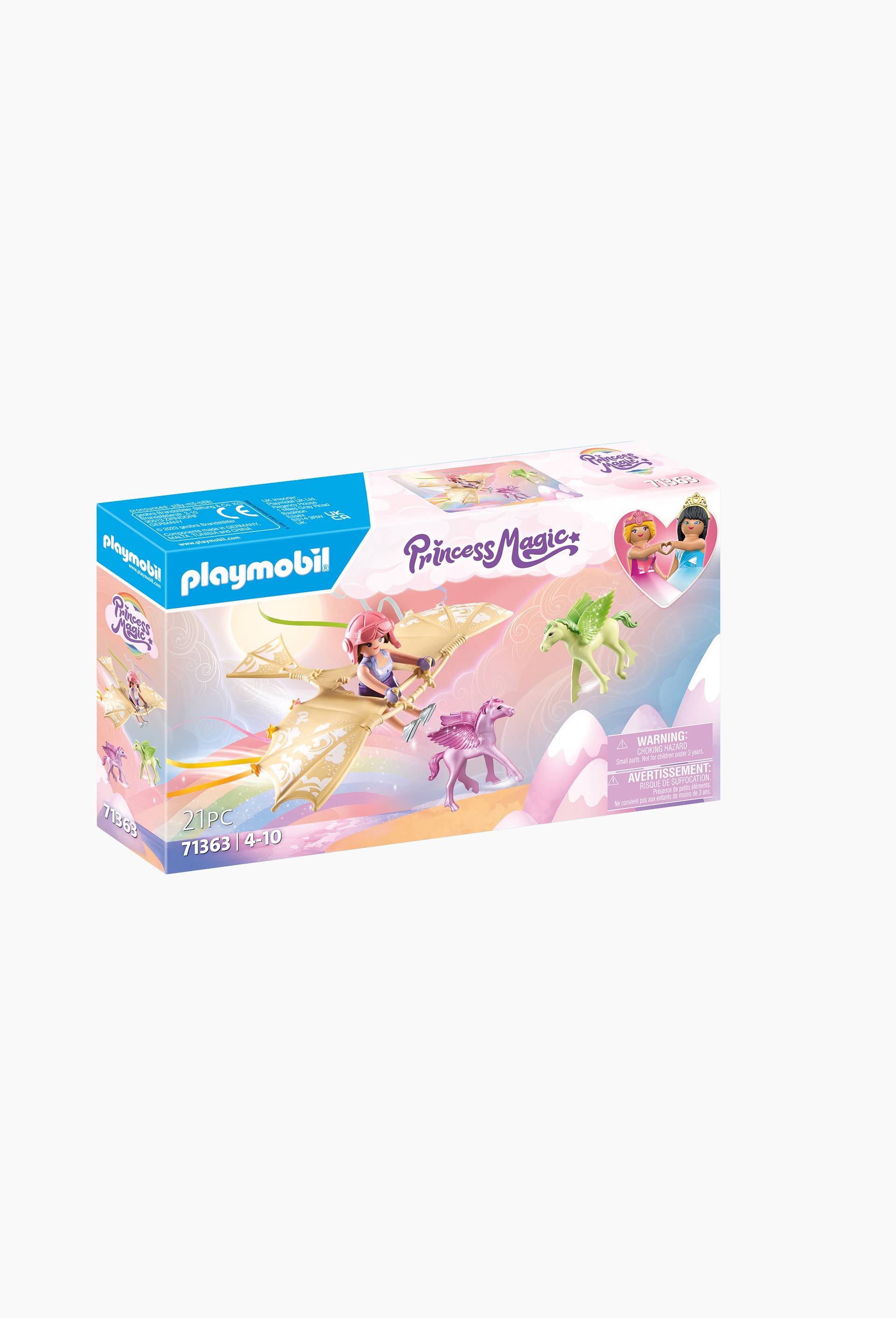 71363 - Princesse et poulains ail&eacute;s, , large image number 1