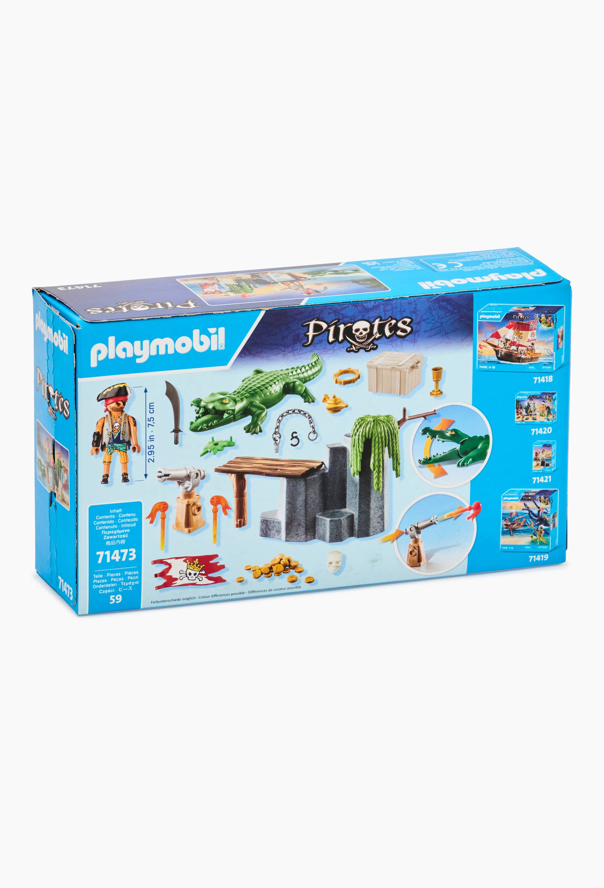 71473 - pirate avec alligator, , large image number 1.0