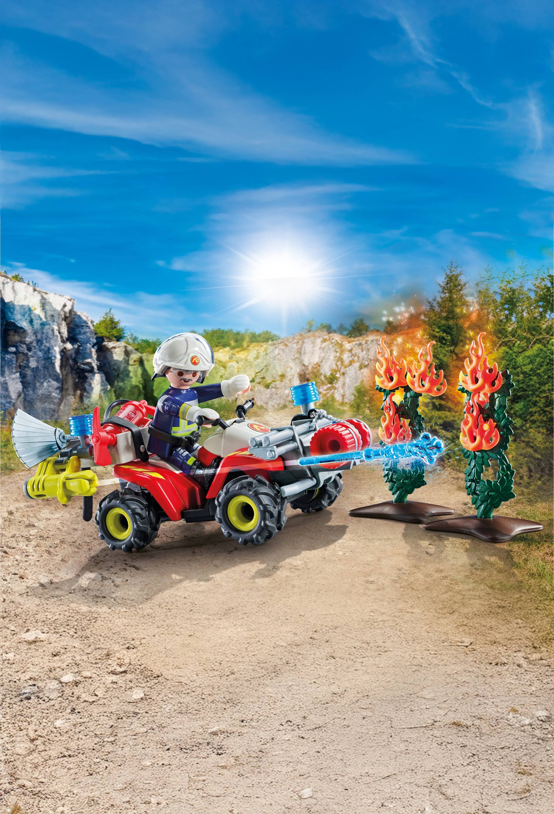 71825 - Pompier avec quad, , large image number 2