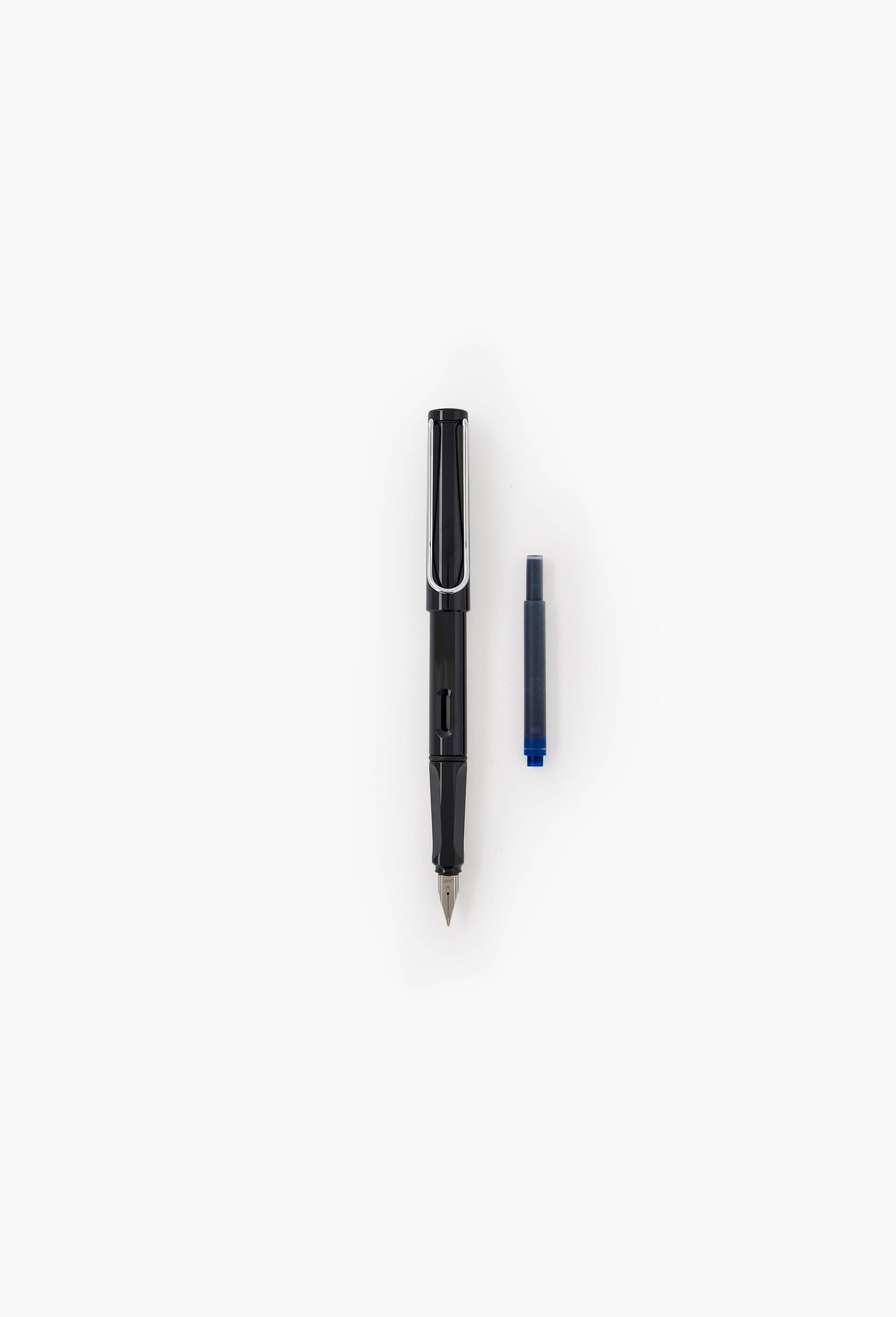 Stylo plume Safari noir, avec recharge, , large image number 0