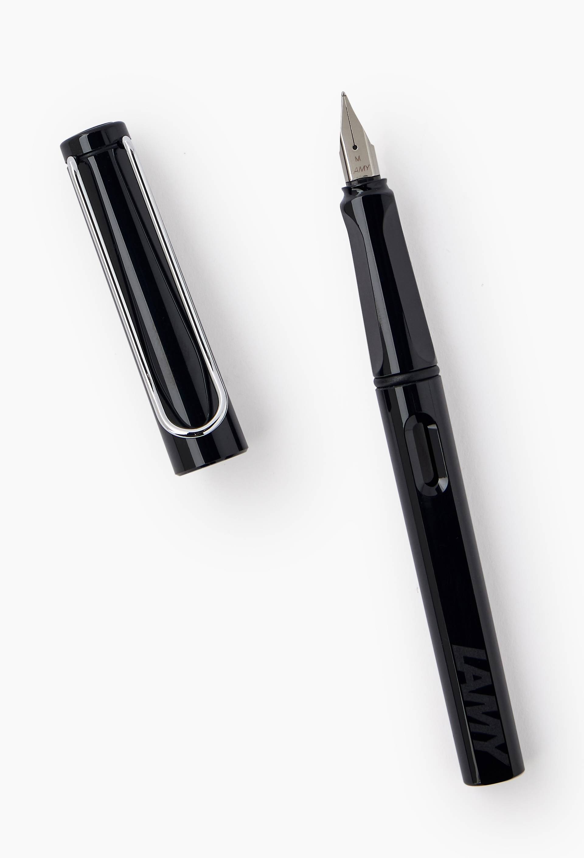 Stylo plume Safari noir, avec recharge, , large image number 1