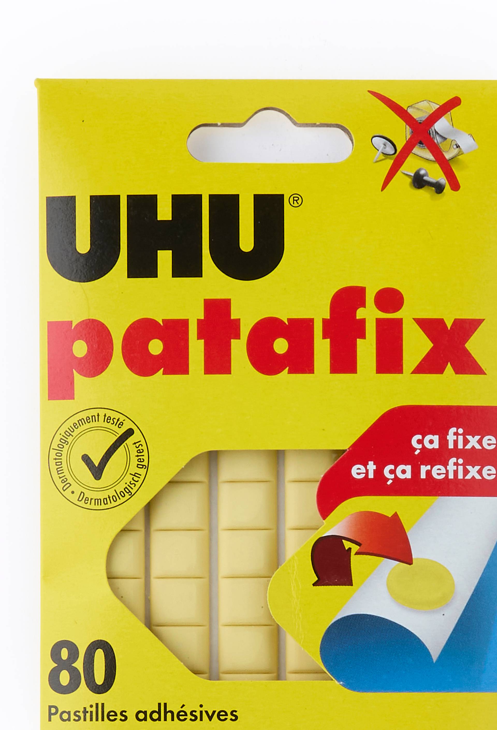 80 pastilles Patafix jaunes, , large image number 1