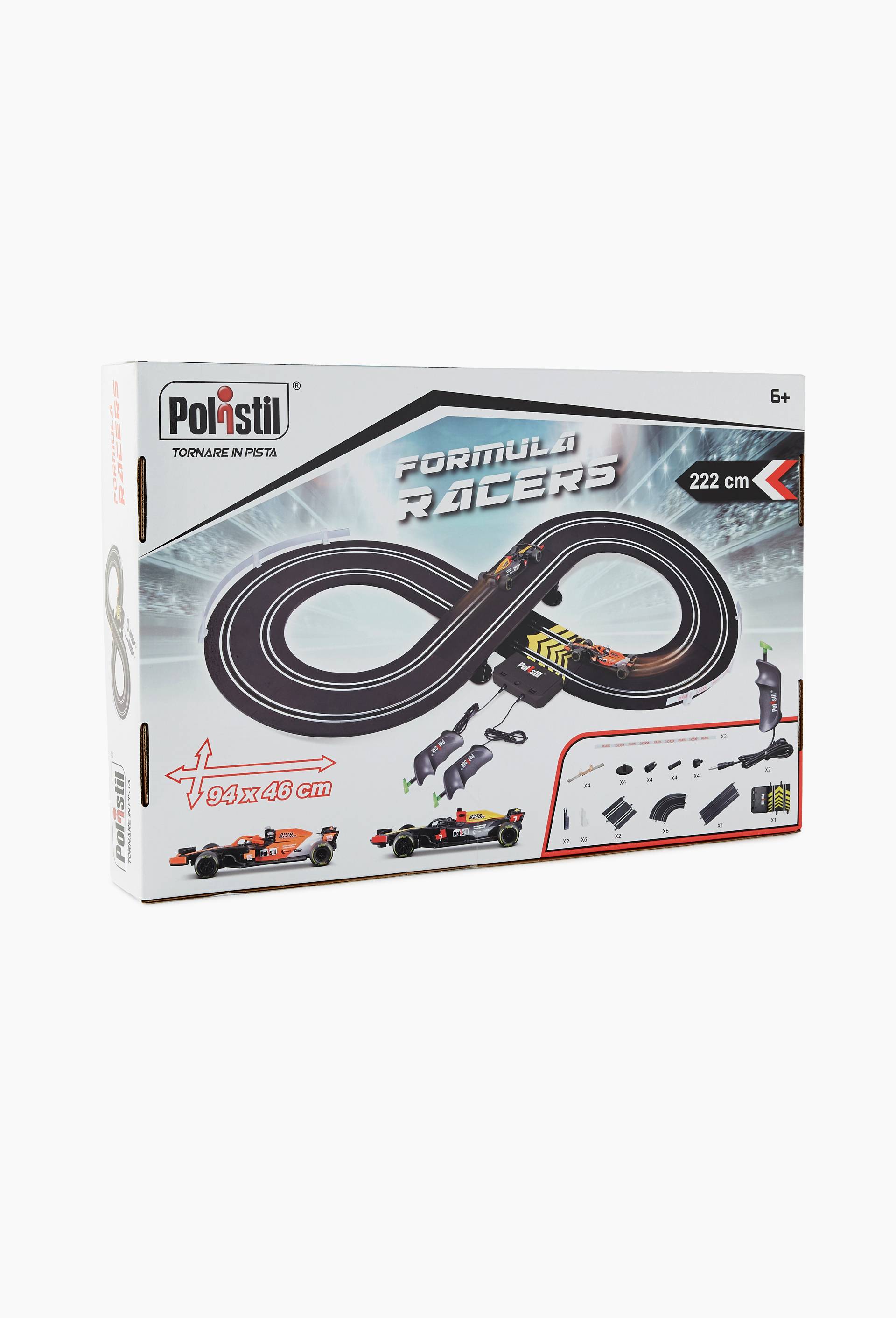 POLISTIL -  CIRCUIT 2.22m FORMULE 1 avec 2 v&eacute;hicules, , large image number 1.0