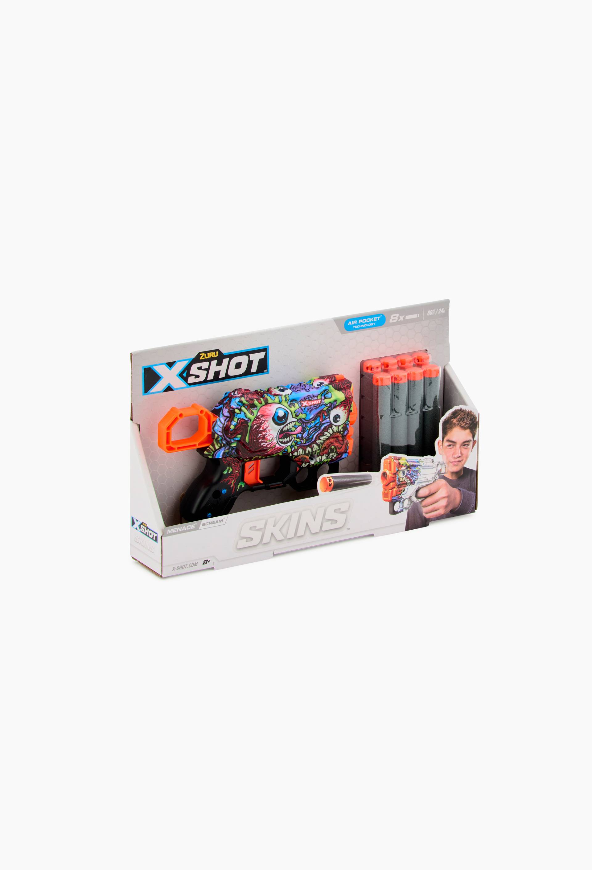 Pistolet X-shot skins menace, , large image number 0