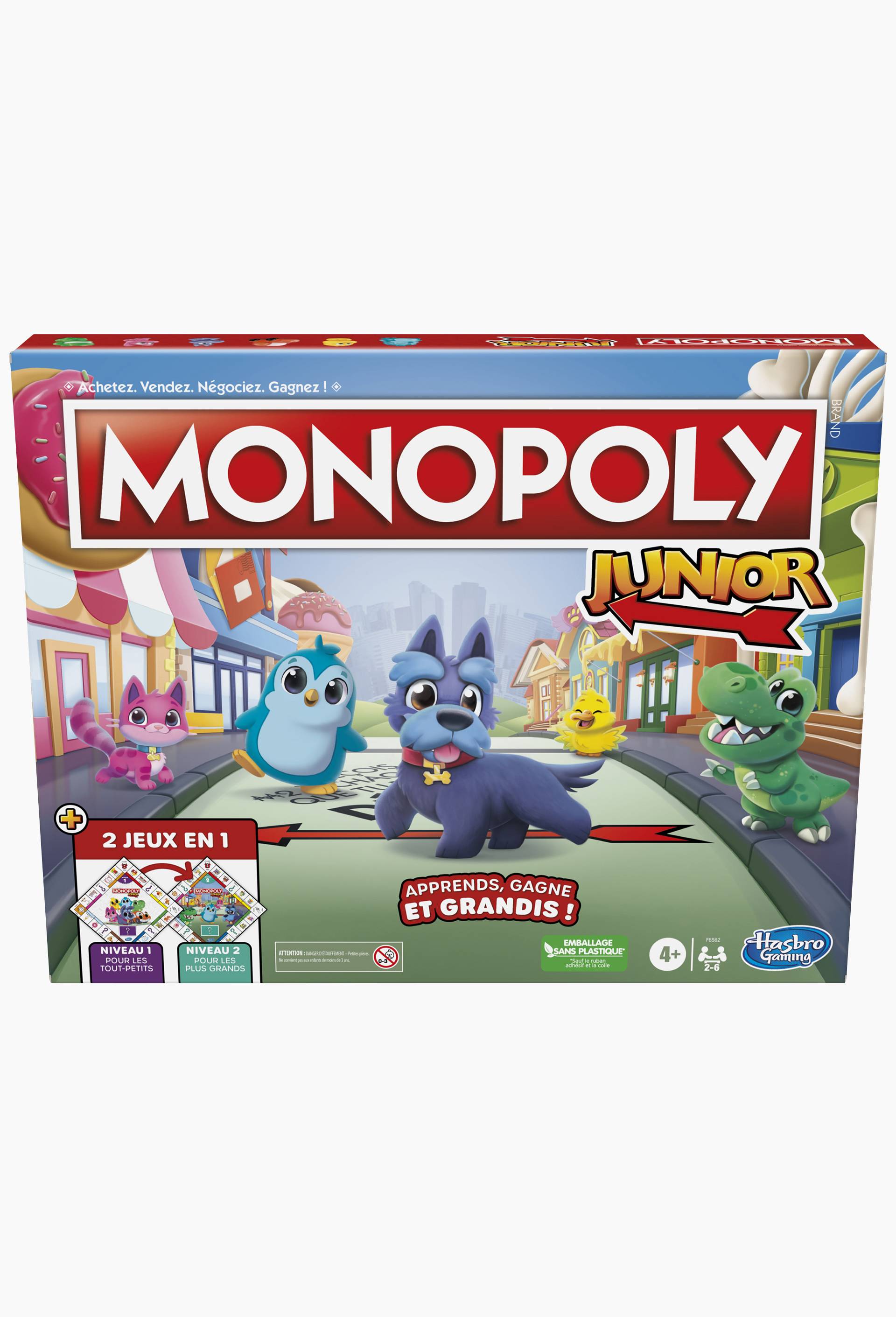 Monopoly junior. A partir de 4 ans, , large image number 1