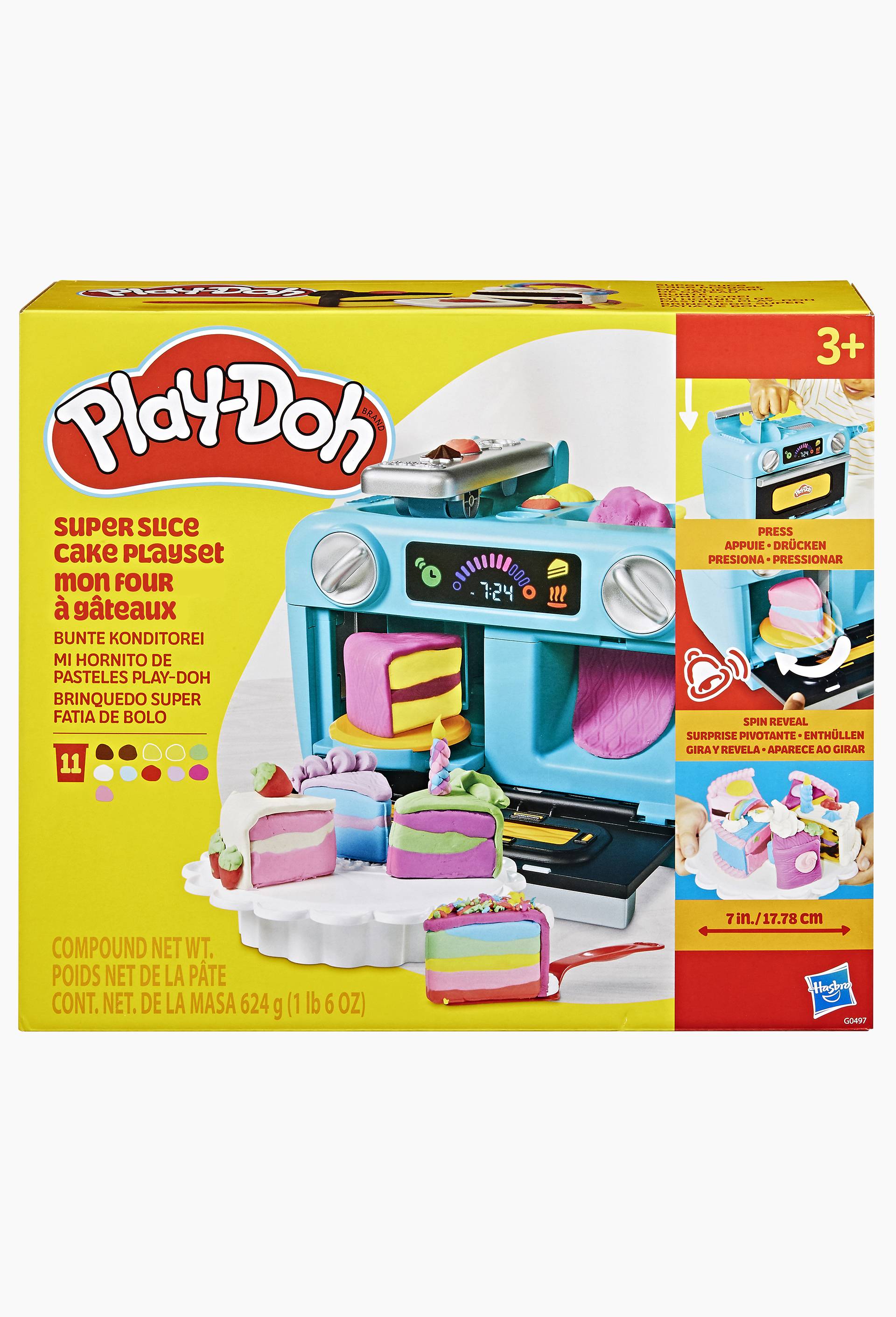 Super slice cake "Play-Doh", , large image number 1