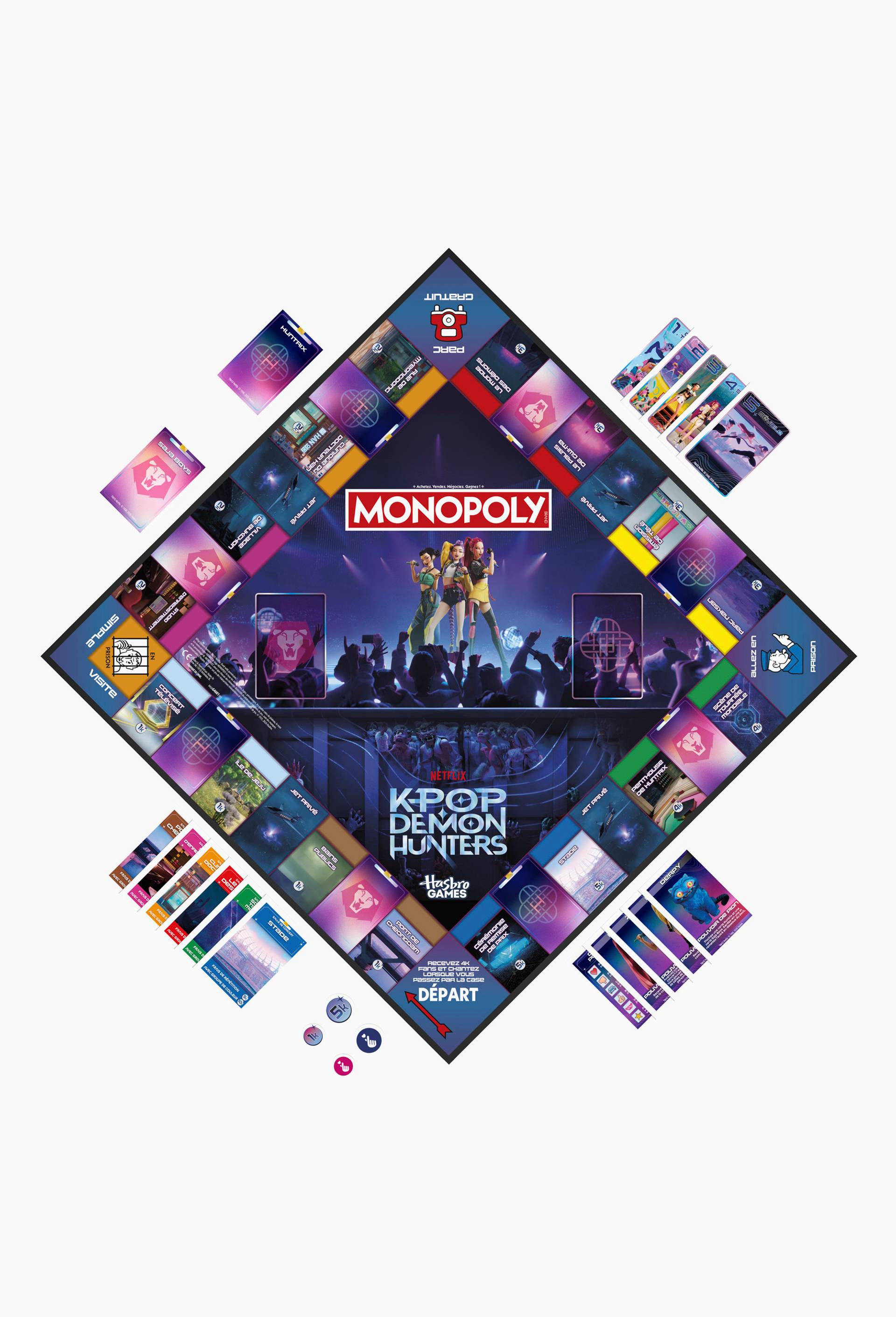 Monopoly KPop Demon Hunters, , large image number 1