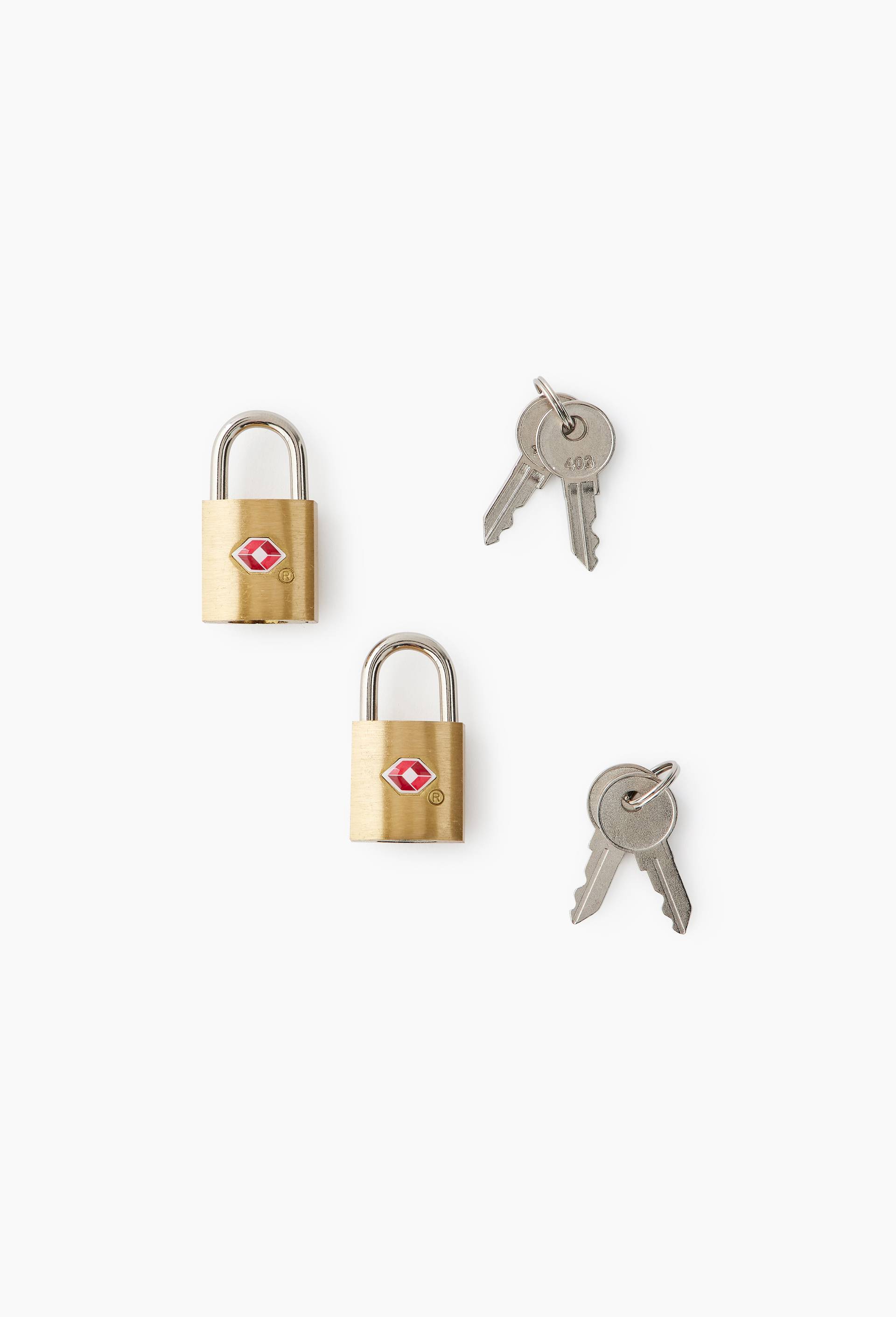 2 cadenas TSA &agrave; cl&eacute;, , large image number 0