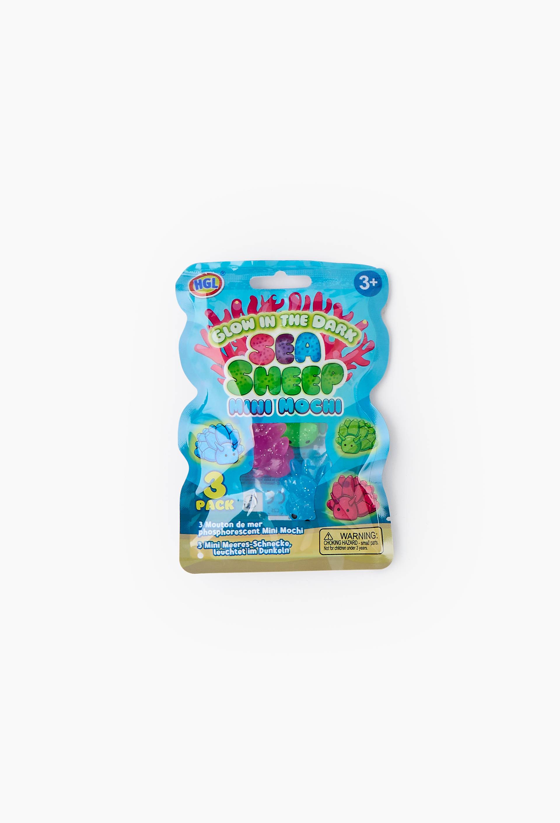 SEA SHEEP GLOW IN THE DARK MINI MOCHIS 3PK, , large image number 1