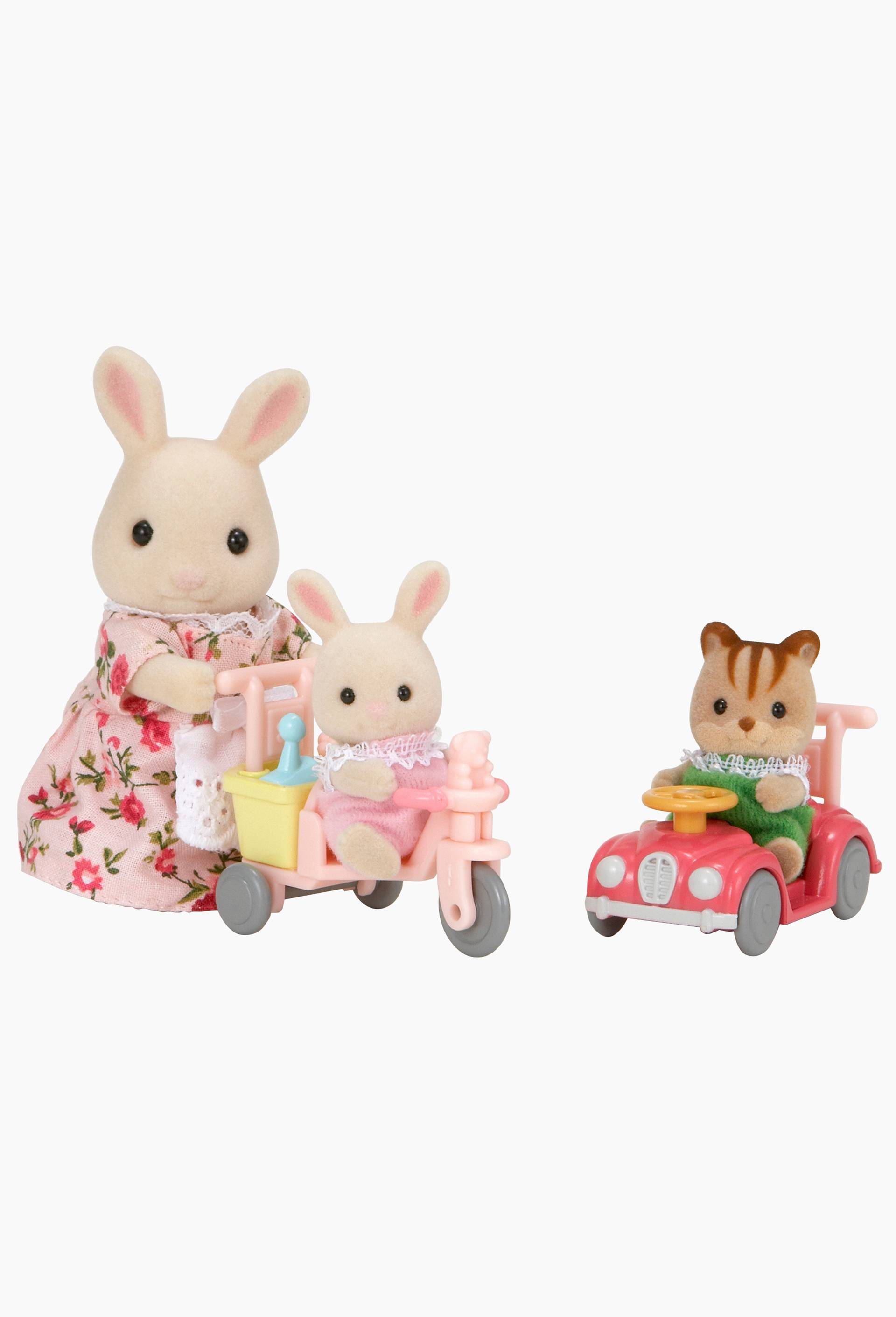 Le tricycle et mini voiture b&eacute;b&eacute;s - Sylvanian Families, , large image number 0