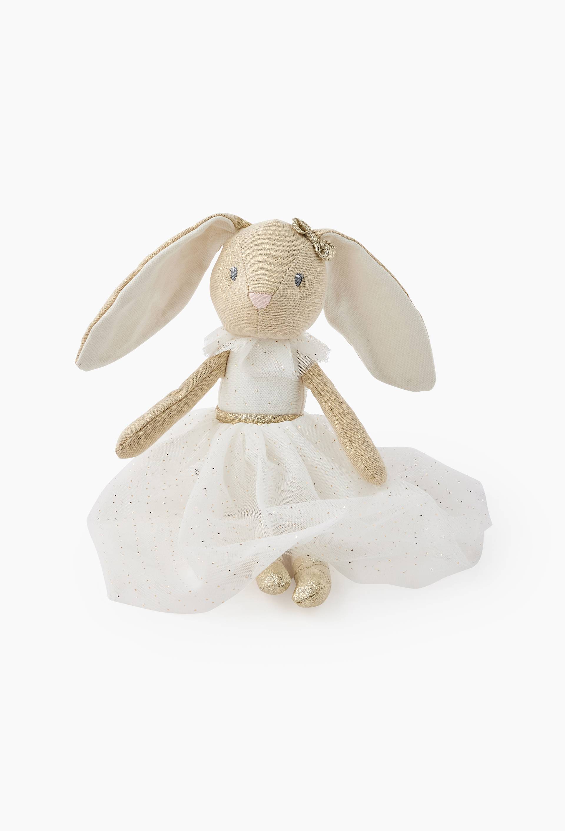 Peluche cygne ballerine blanche 33cm, , large image number 0