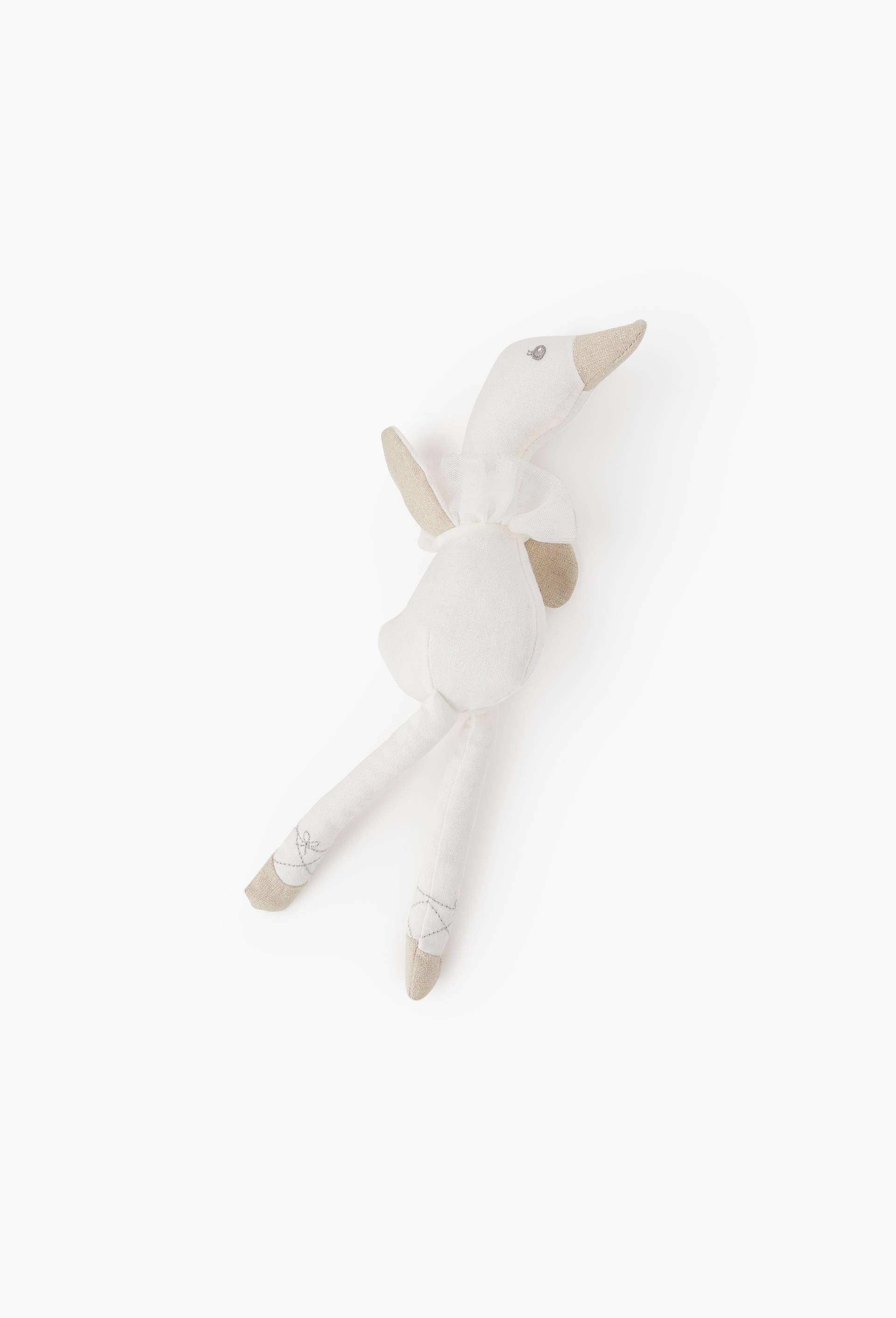 Peluche cygne ballerine blanche 33cm, , large image number 1