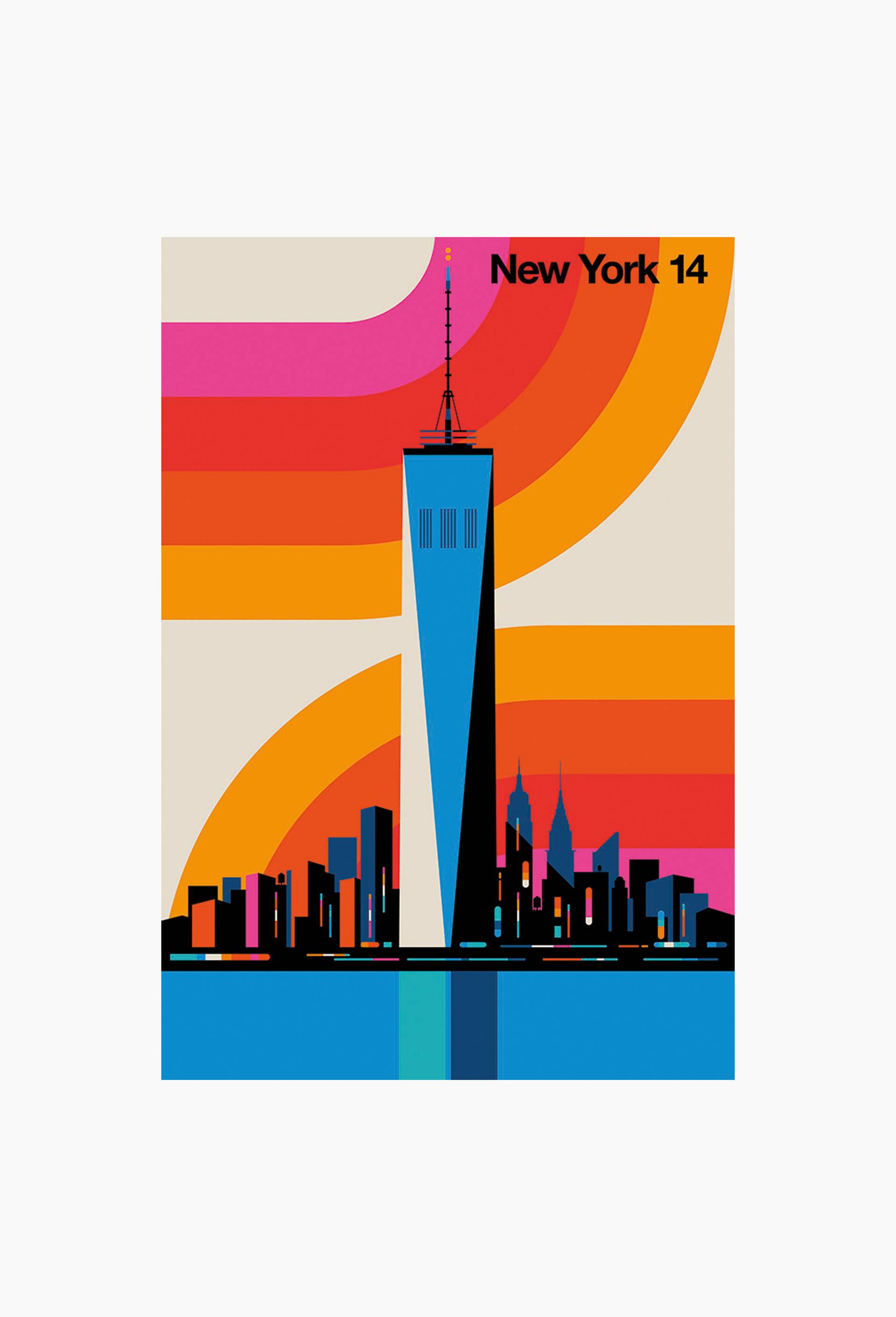 Affiche, BO LUNDBERG - New York 14, 30x40cm, , large image number 0.0