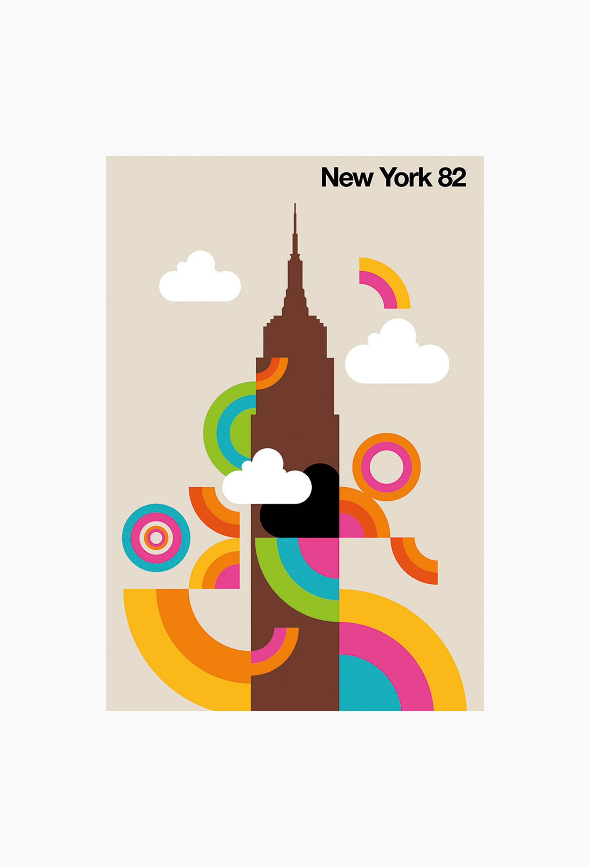 Affiche, BO LUNDBERG - New York 82, 30x40cm, , large image number 0