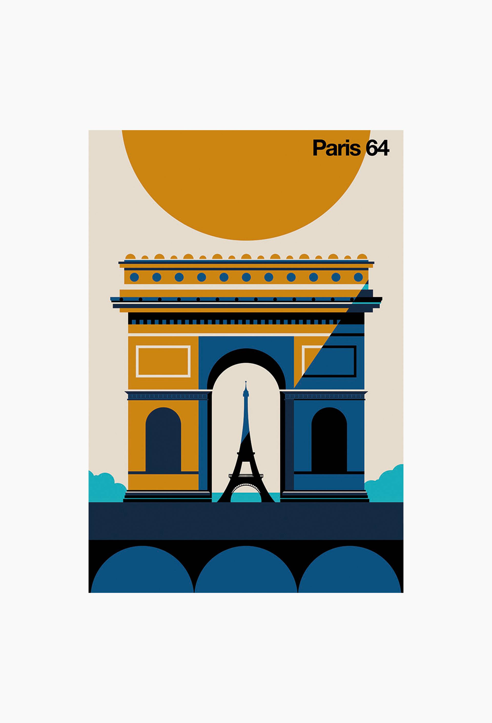 Affiche, BO LUNDBERG - Paris 64, 30x40cm, , large image number 0.0
