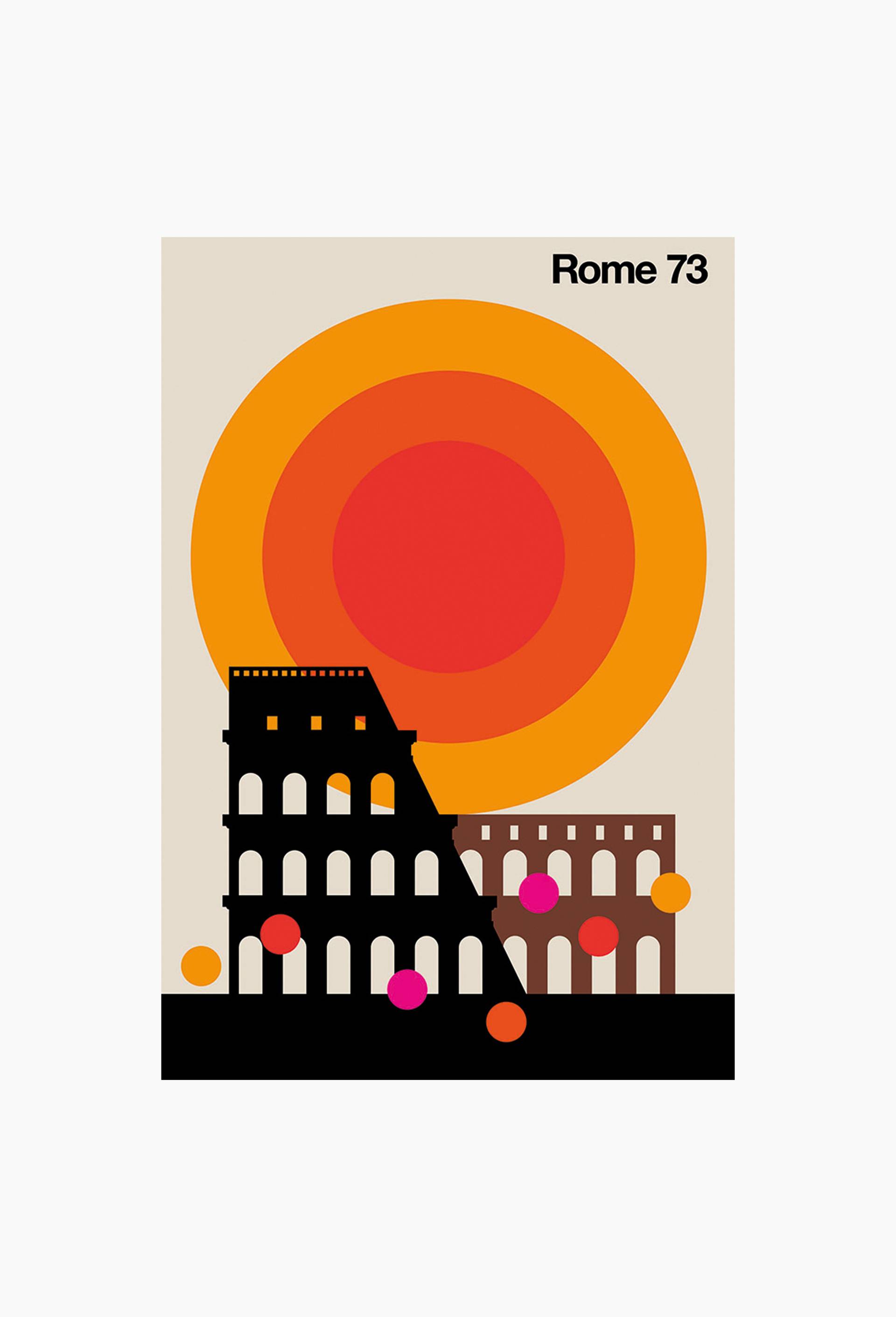 Affiche, BO LUNDBERG - Rome 73, 30x40cm, , large image number 0