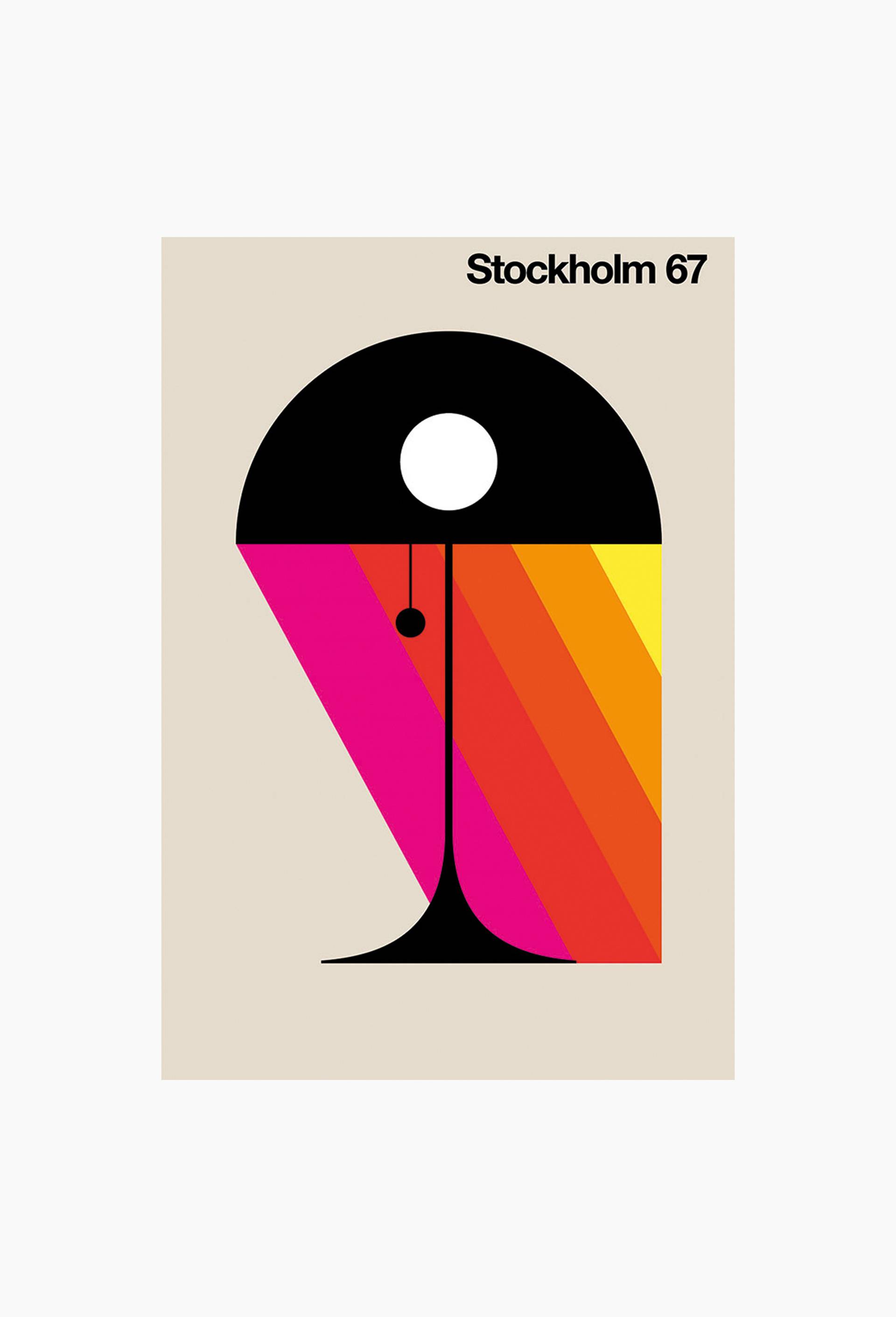 Affiche, BO LUNDBERG - Stockholm 67, 30x40cm, , large image number 0