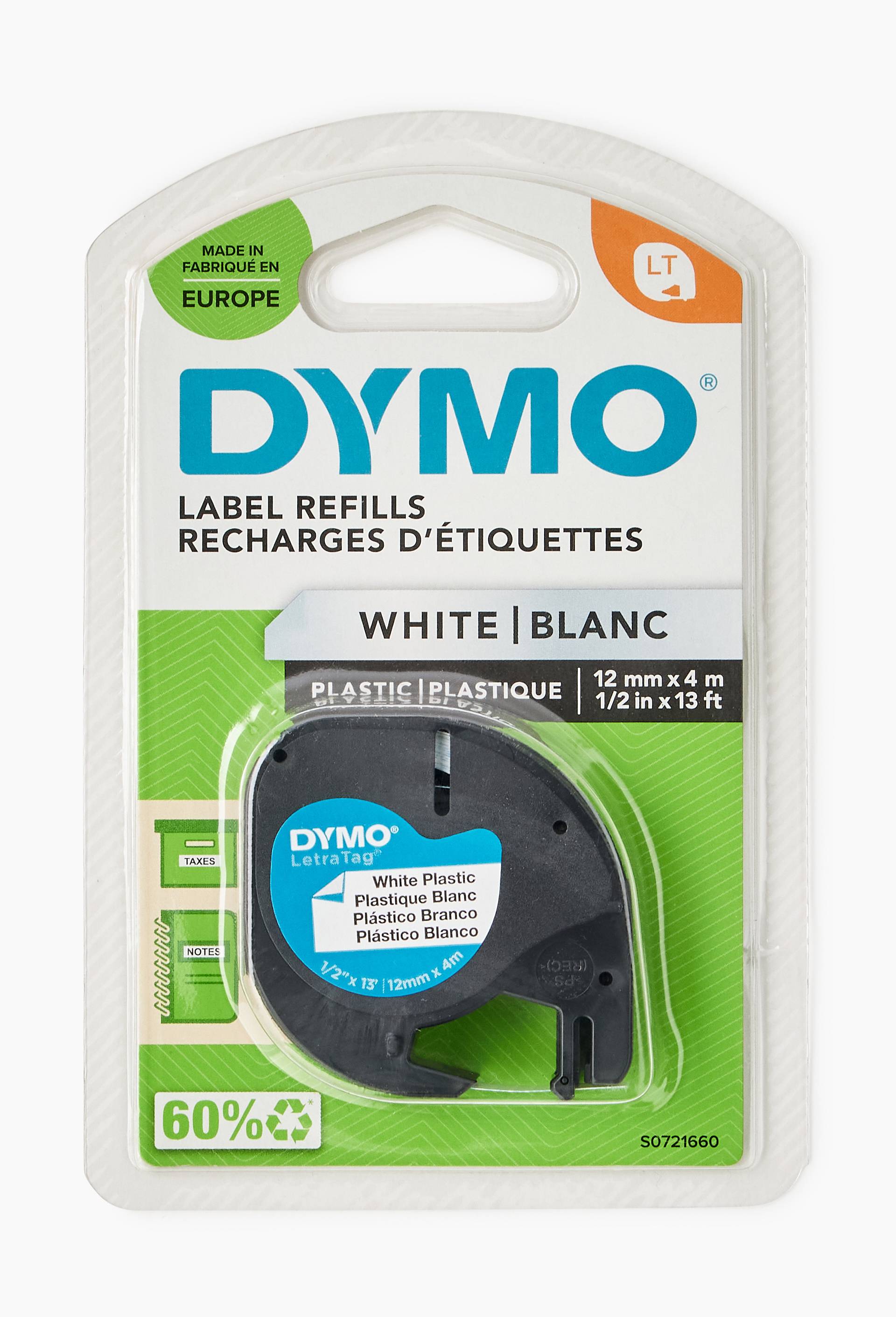 Ruban X1 DYMO LT Plastique  12 mm x 4 m, , large image number 1