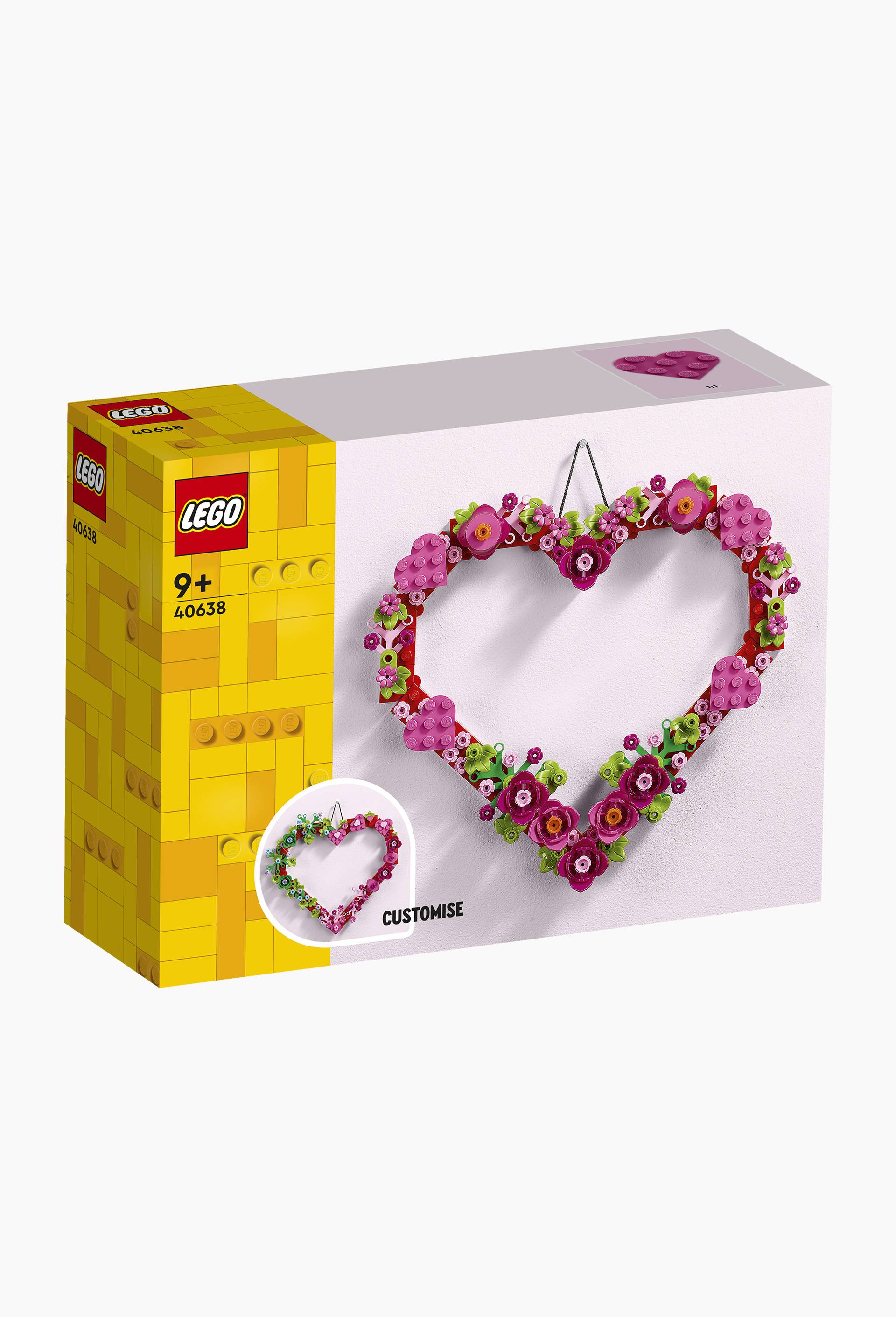 40638 - D&eacute;coration en forme de coeur Lego&reg;, , large image number 1.0