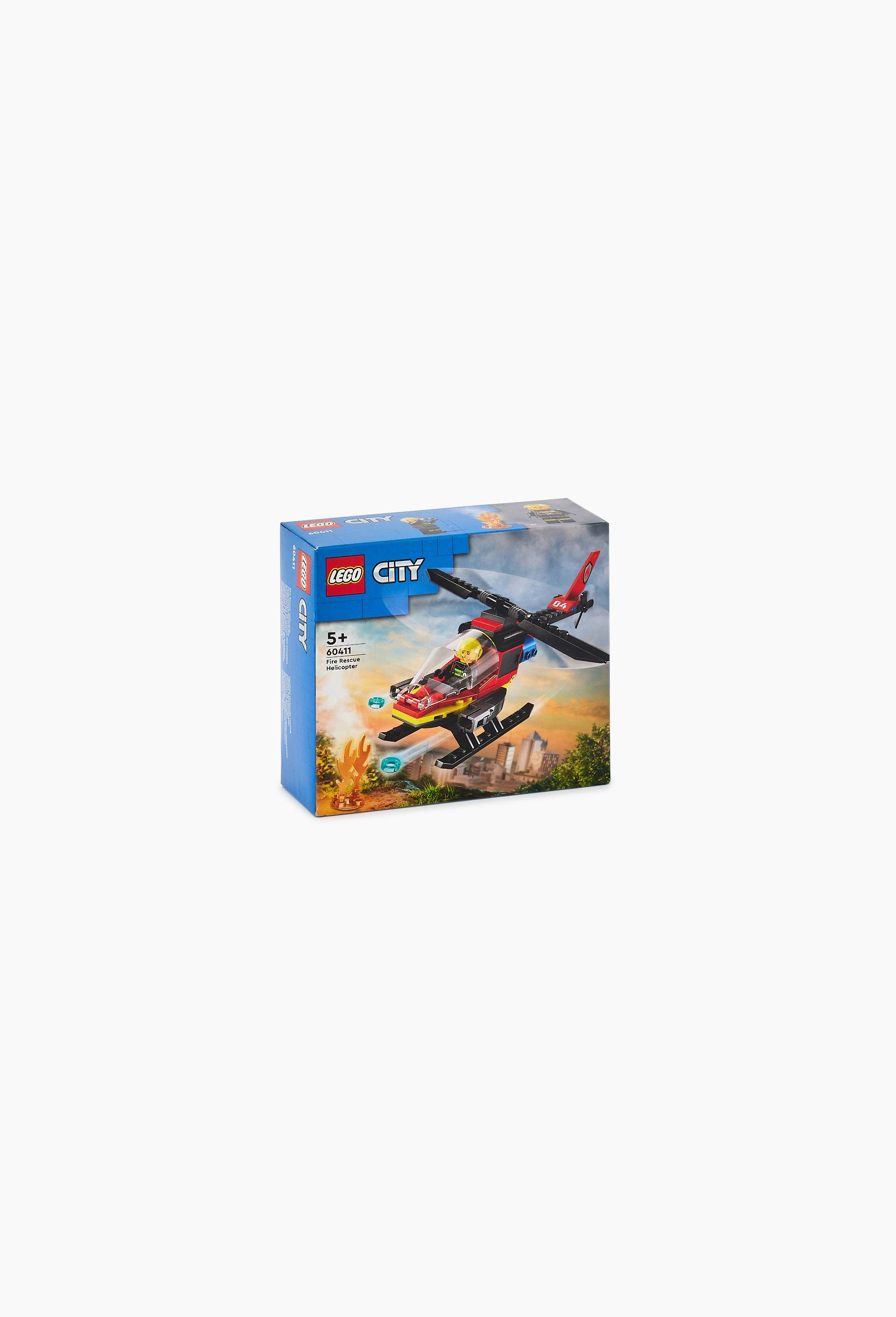 60411 - l'h&eacute;licopt&egrave;re de secours des pompiers LEGO&reg; City, , large image number 1.0