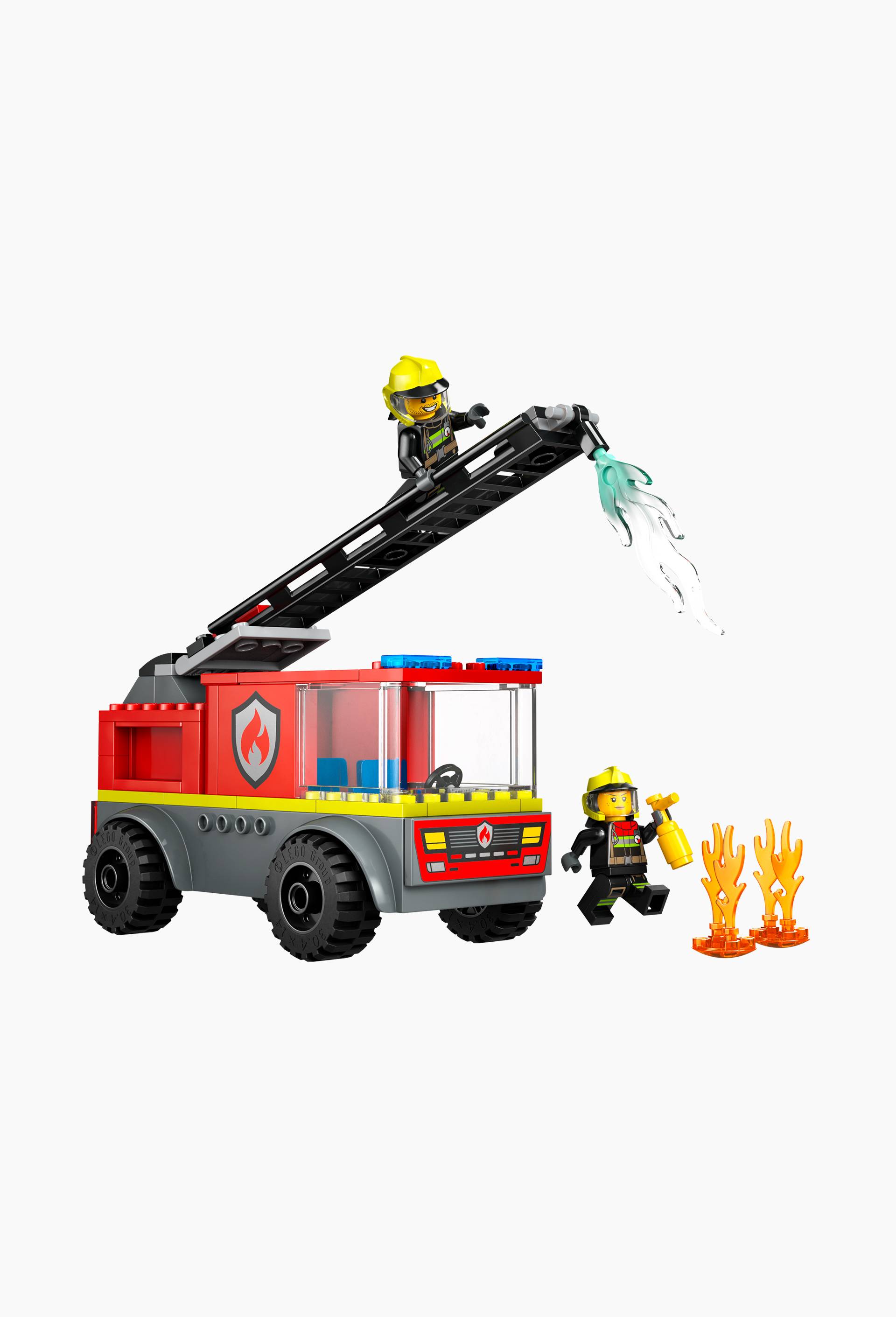 Lego&reg; City 60463 - Camion de pompiers avec &eacute;chelle, , large image number 0