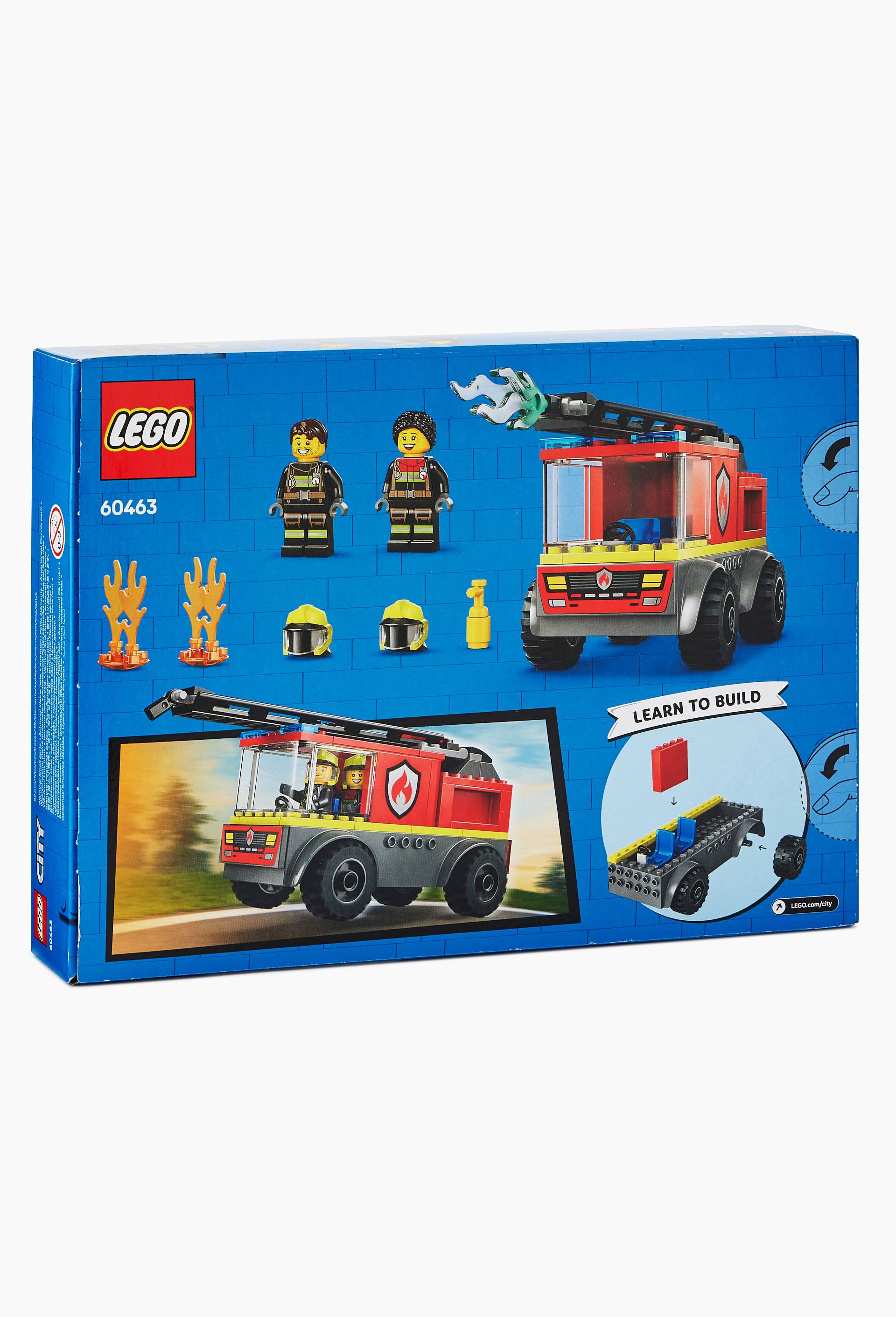 Lego&reg; City 60463 - Camion de pompiers avec &eacute;chelle, , large image number 3
