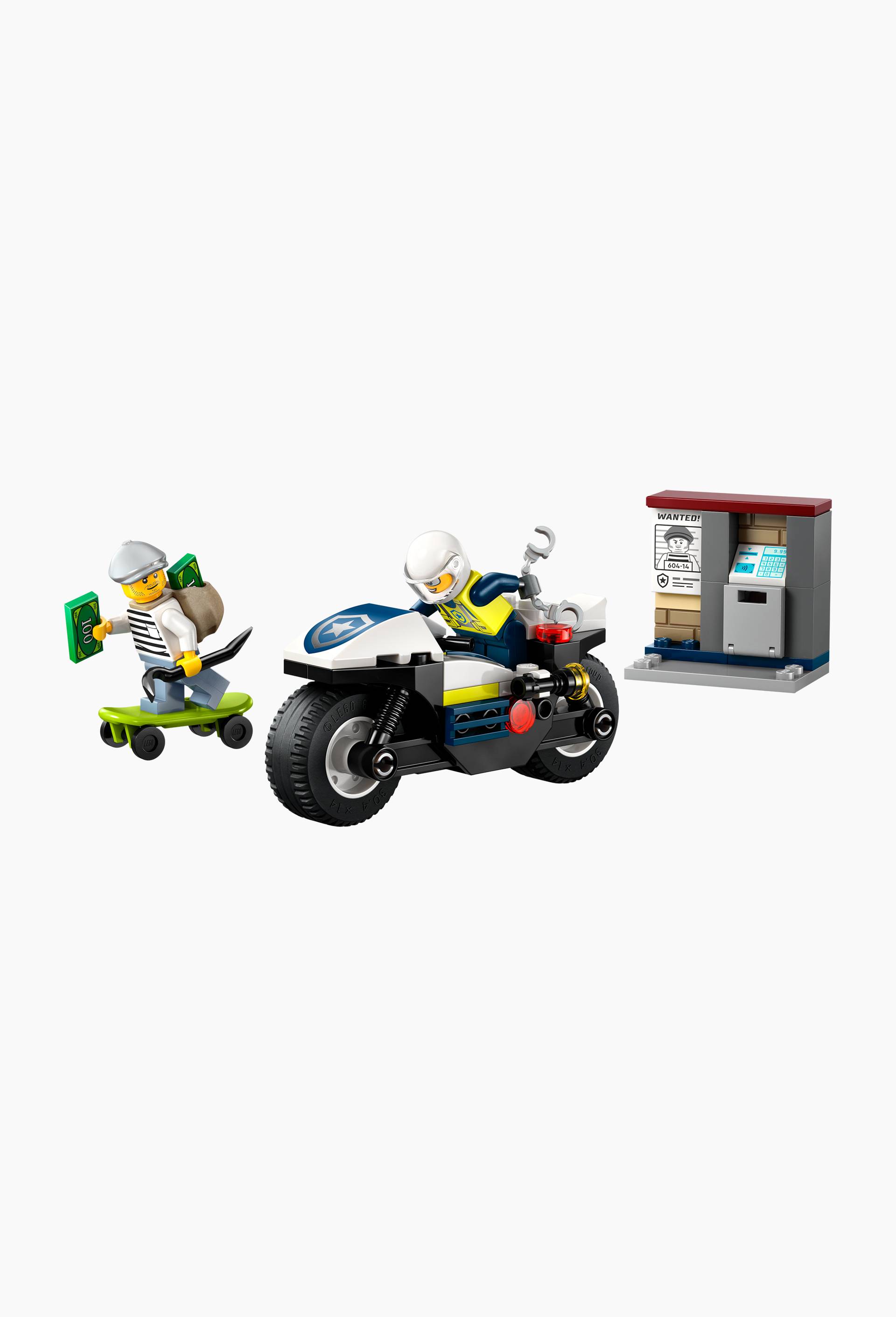 La course-poursuite en moto de police, , large image number 0
