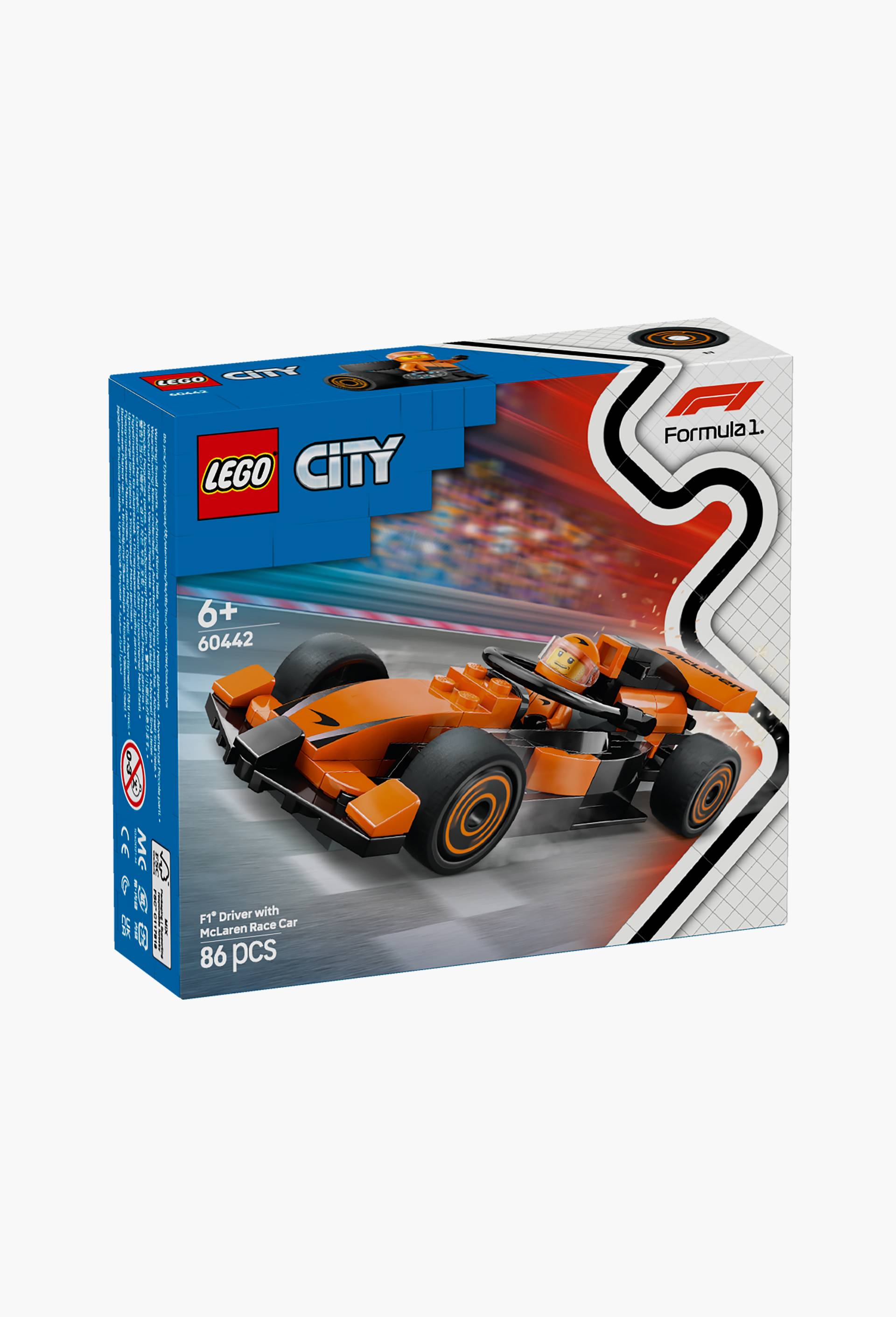 Lego&reg; City Formule 1 60442 - F1 Tentpole - Mclaren v&eacute;hicule, , large image number 2