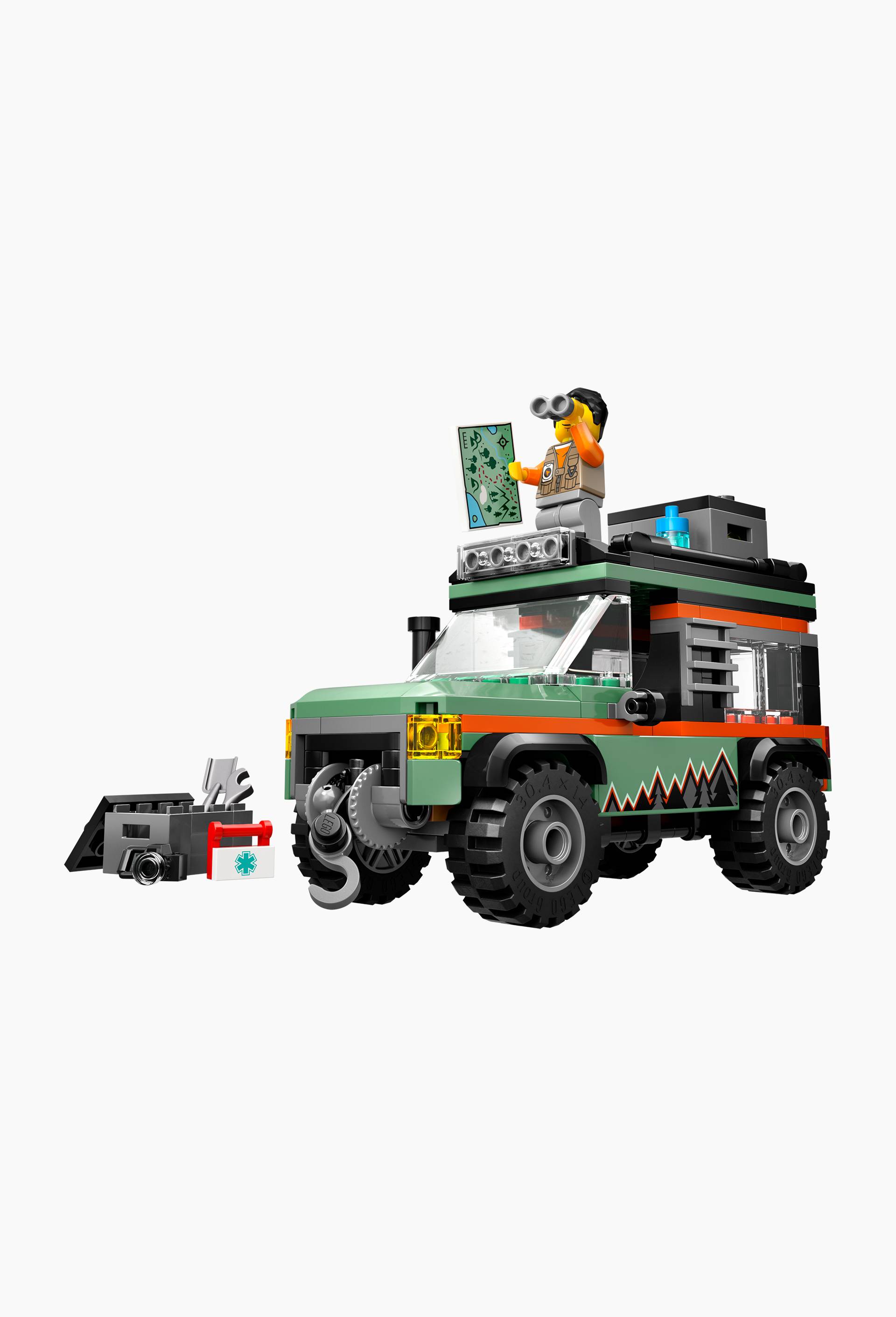 Lego&reg; City 60447 - Le camion 4x4 tout-terrain, , large image number 0.0