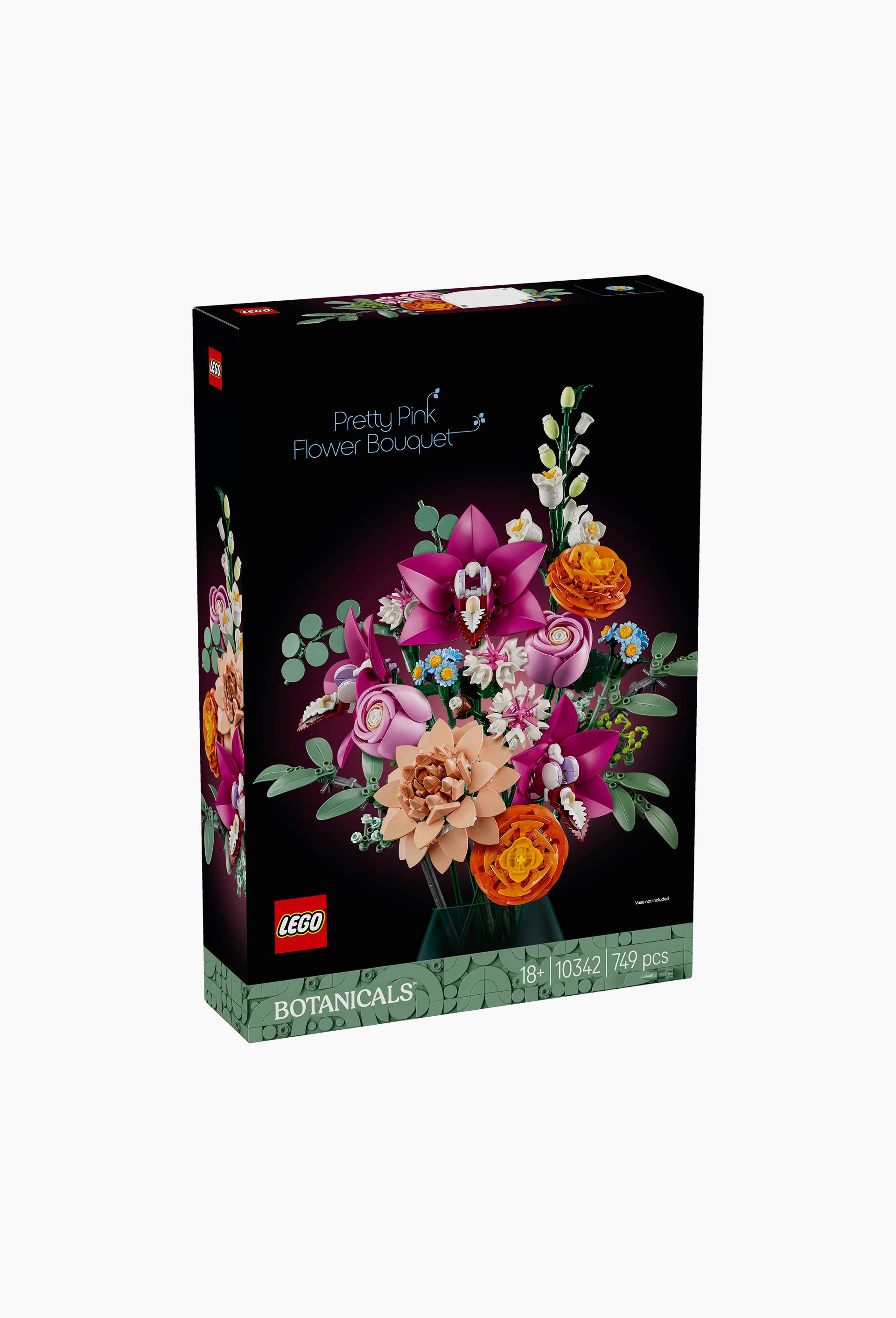 10342 - Joli bouquet de fleurs rose LEGO&reg; Botanicals, , large image number 1