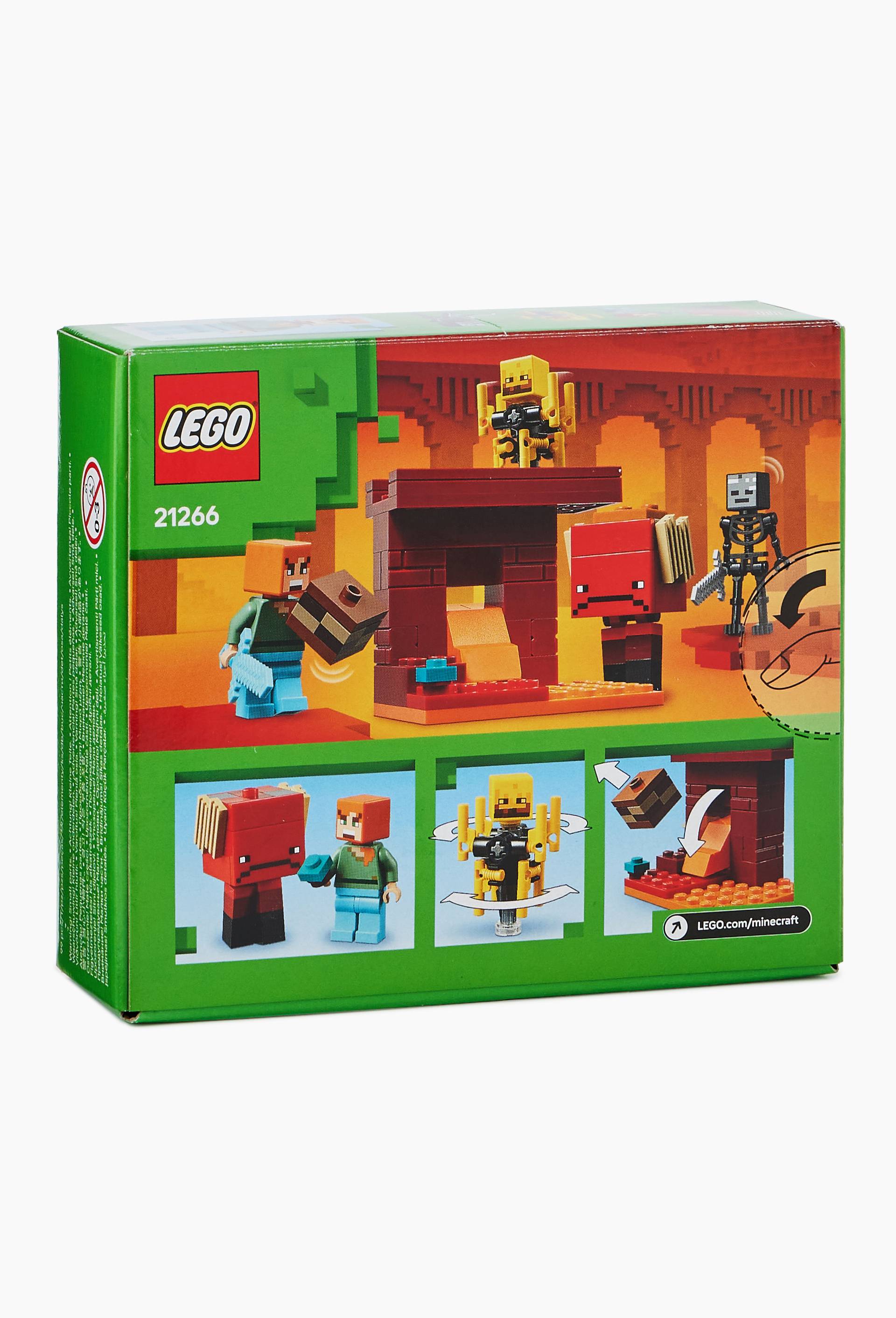 Lego&reg; Minecraft 21266 - La bataille de la lave du Nether, , large image number 3