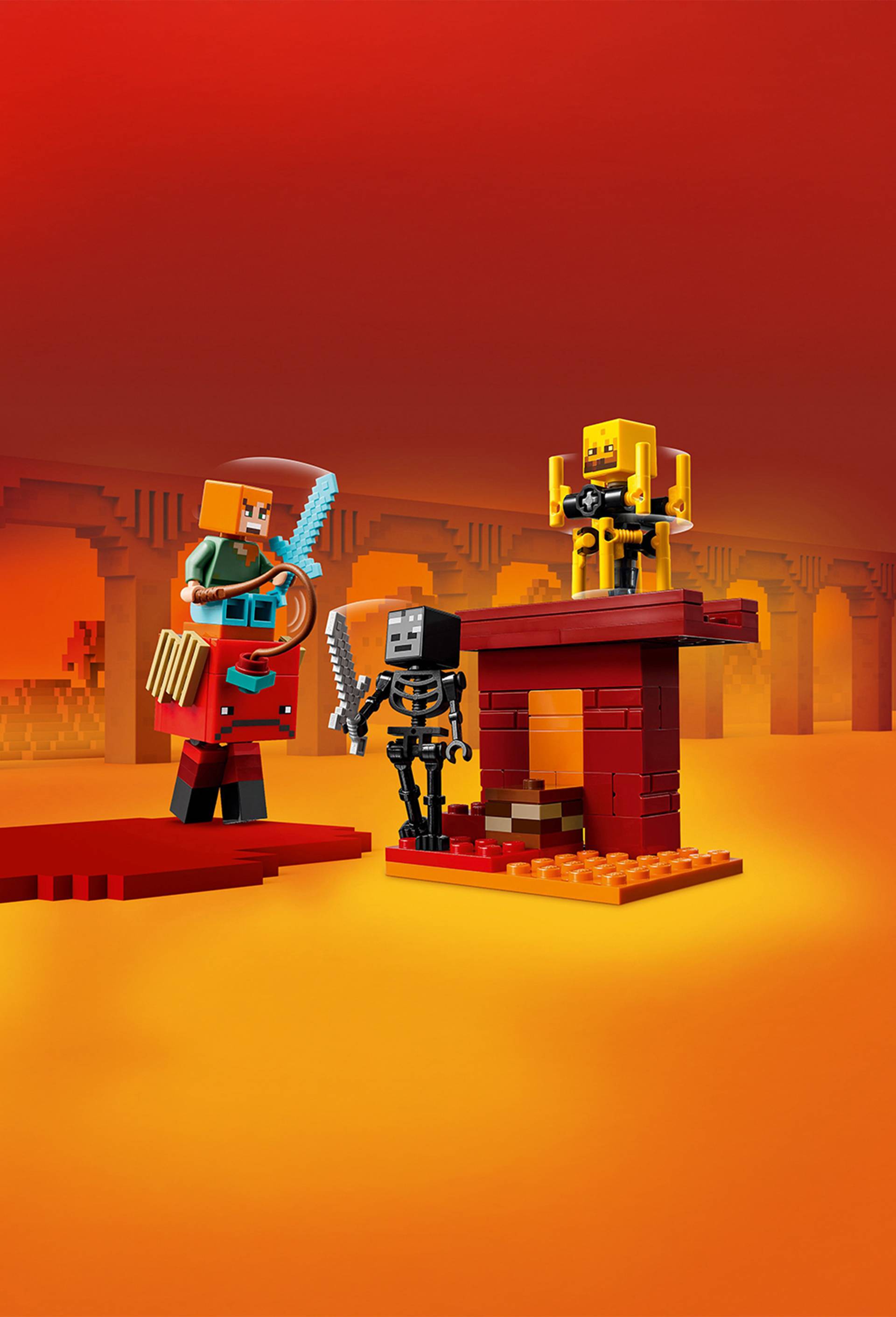 Lego&reg; Minecraft 21266 - La bataille de la lave du Nether, , large image number 4.0