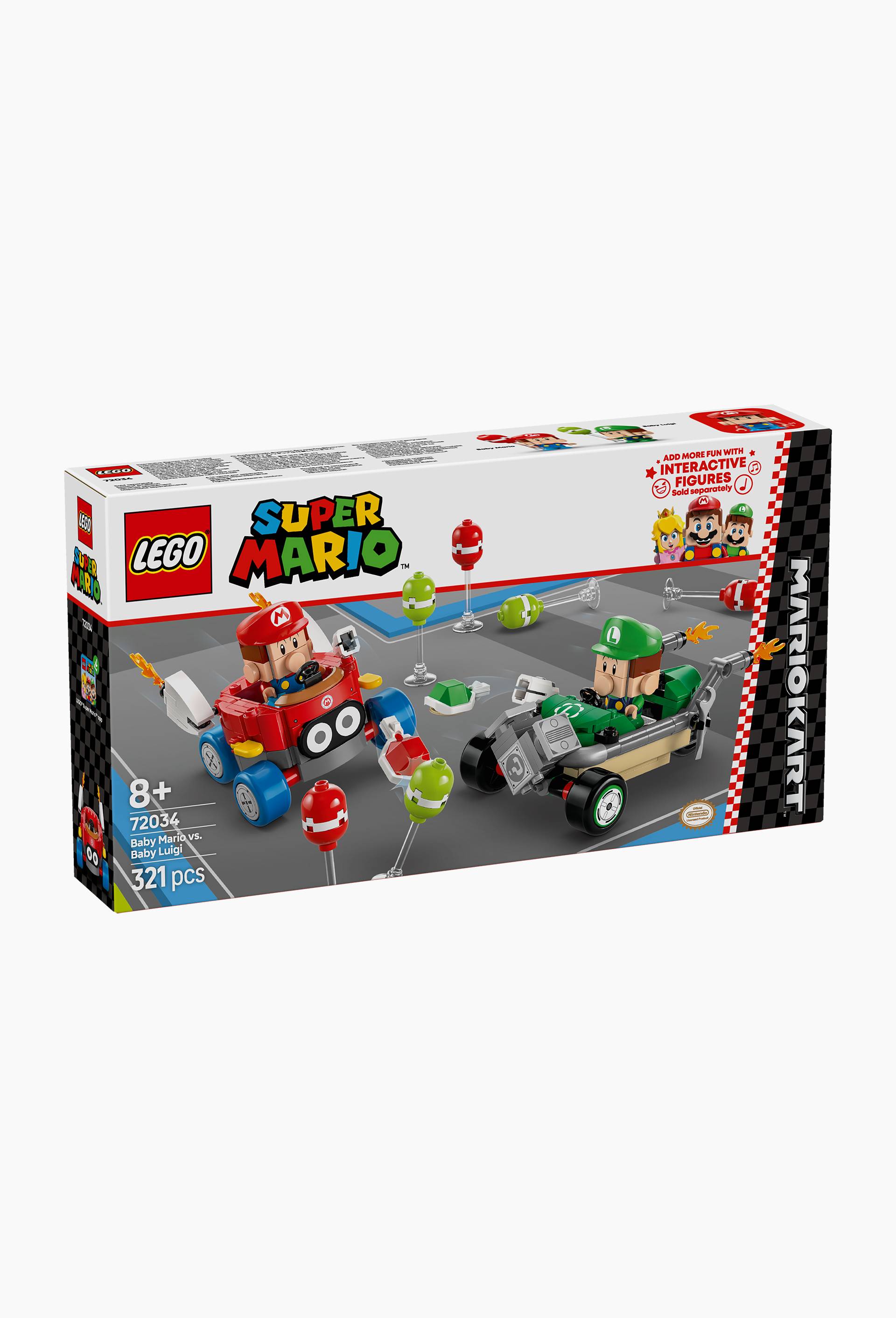 Mario Kart  - B&eacute;b&eacute; Mario contre B&eacute;b&eacute; Luigi, , large image number 1